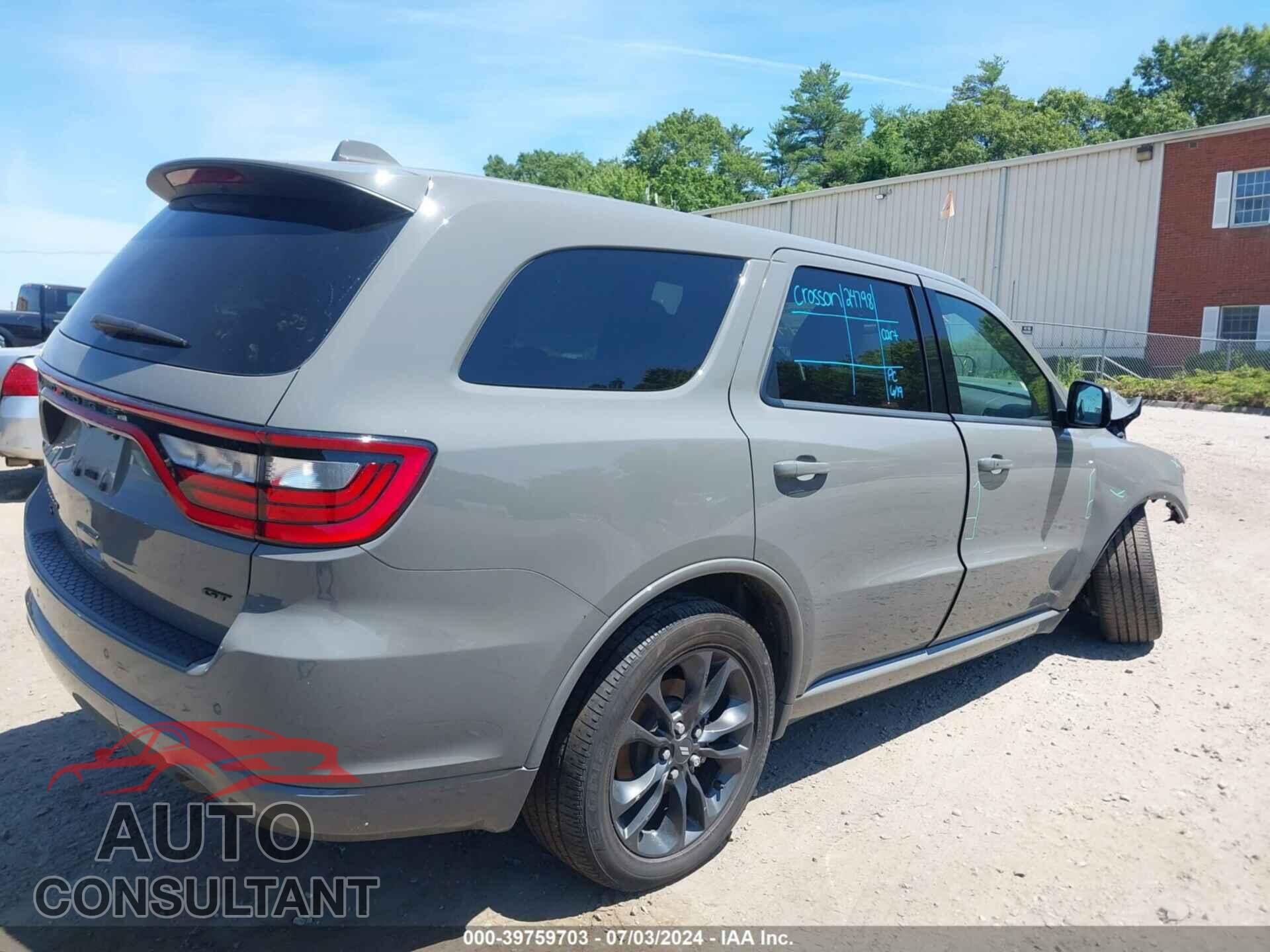 DODGE DURANGO 2022 - 1C4RDJDG3NC208159