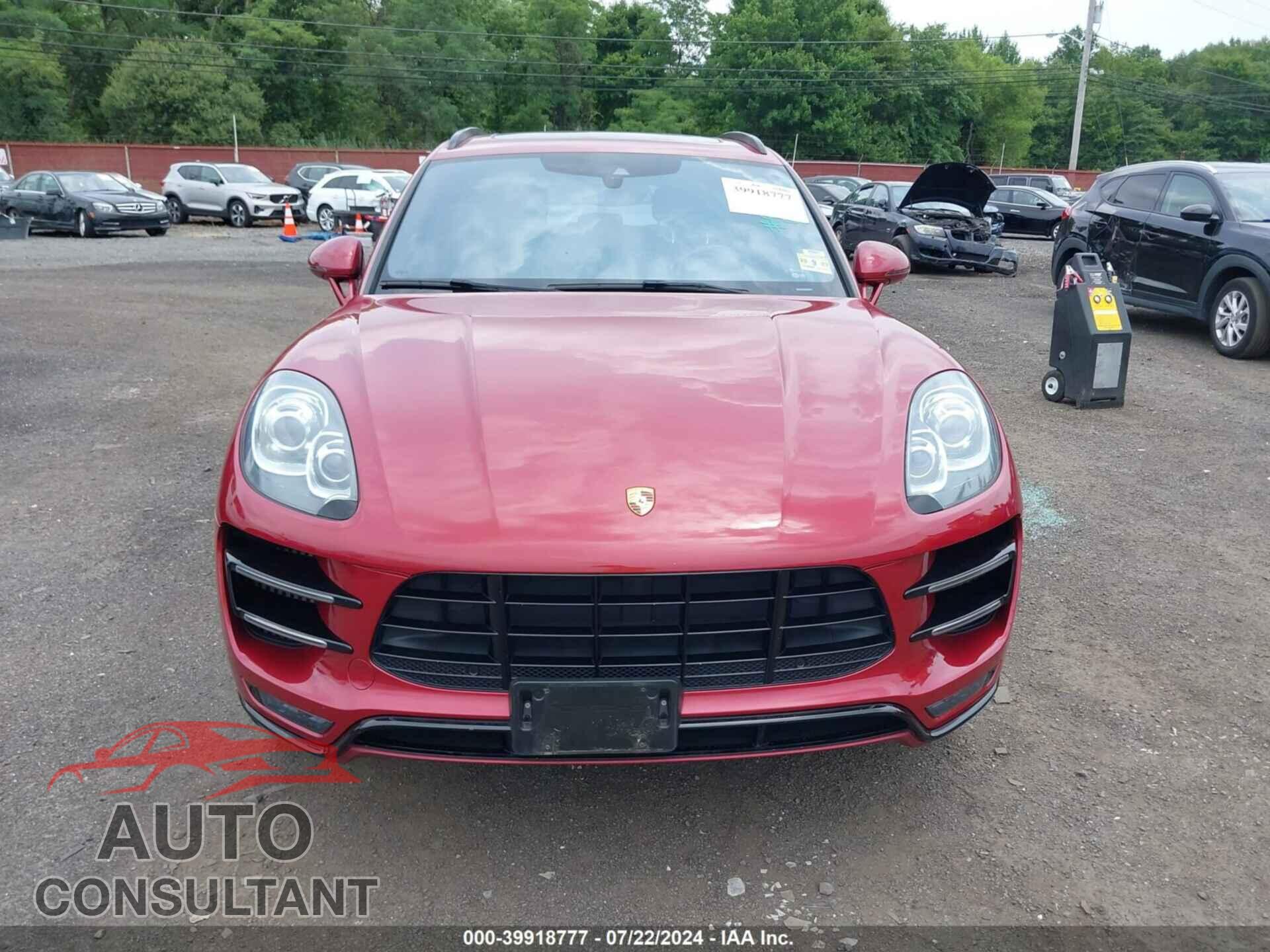 PORSCHE MACAN 2016 - WP1AF2A59GLB91725