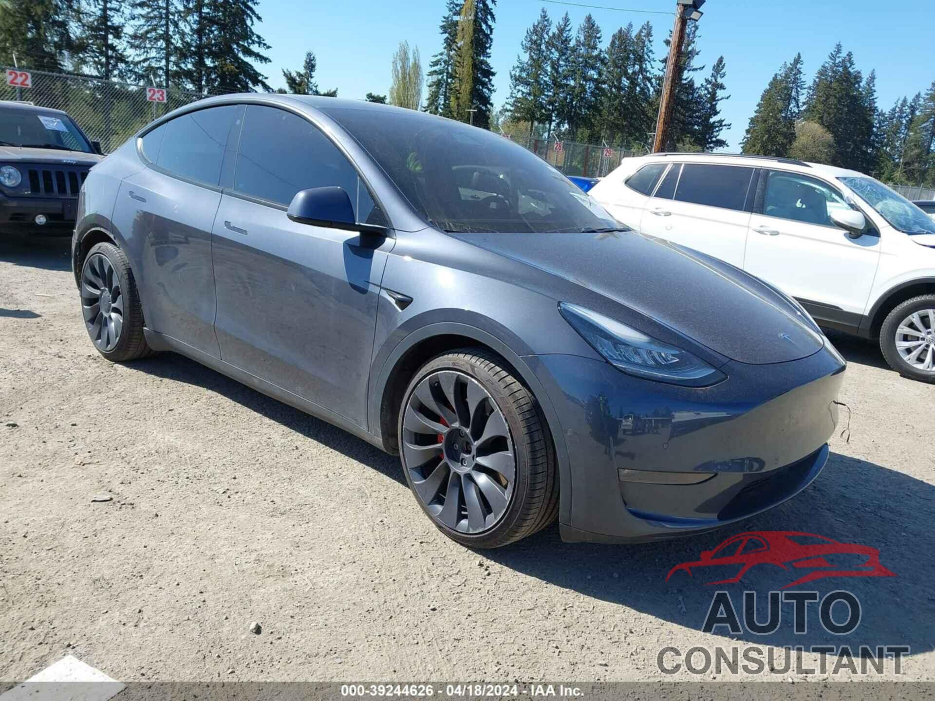 TESLA MODEL Y 2020 - 5YJYGDEFXLF022659