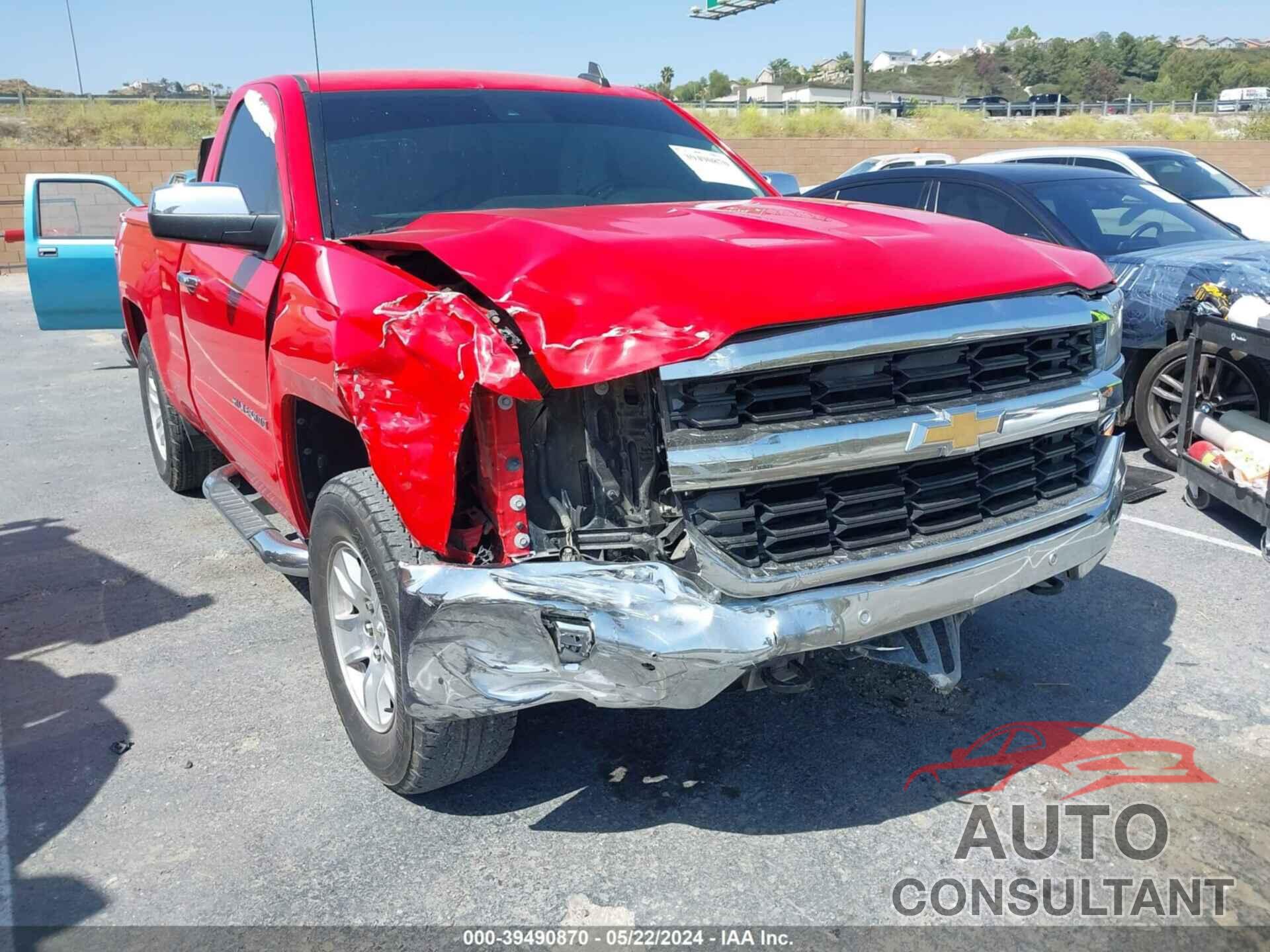 CHEVROLET SILVERADO 1500 2016 - 1GCNKREC6GZ371273