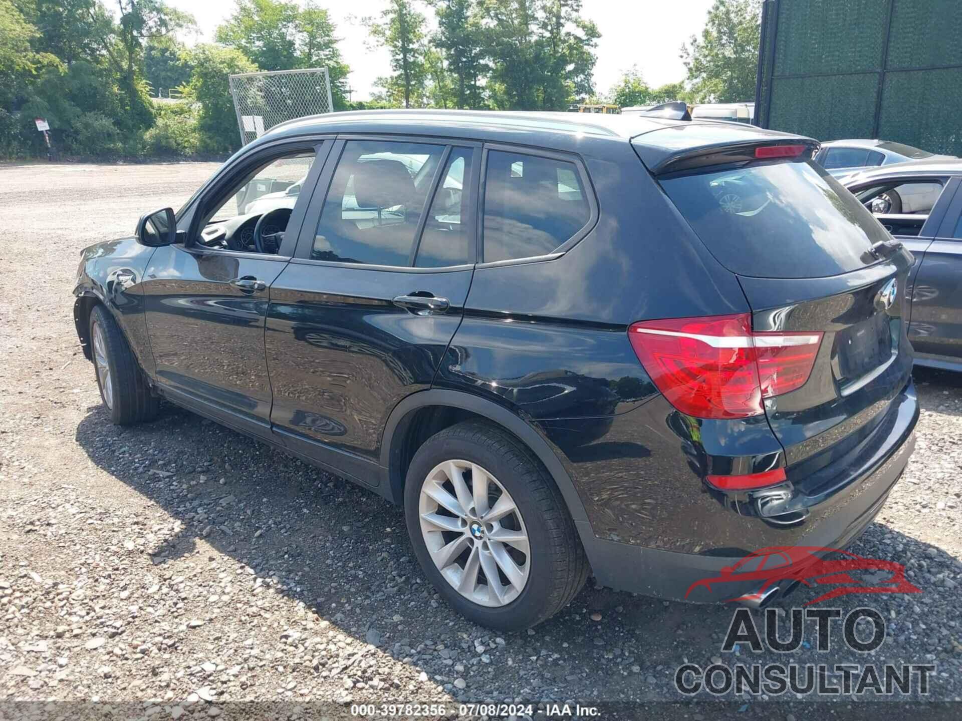 BMW X3 2016 - 5UXWX9C57G0D77163