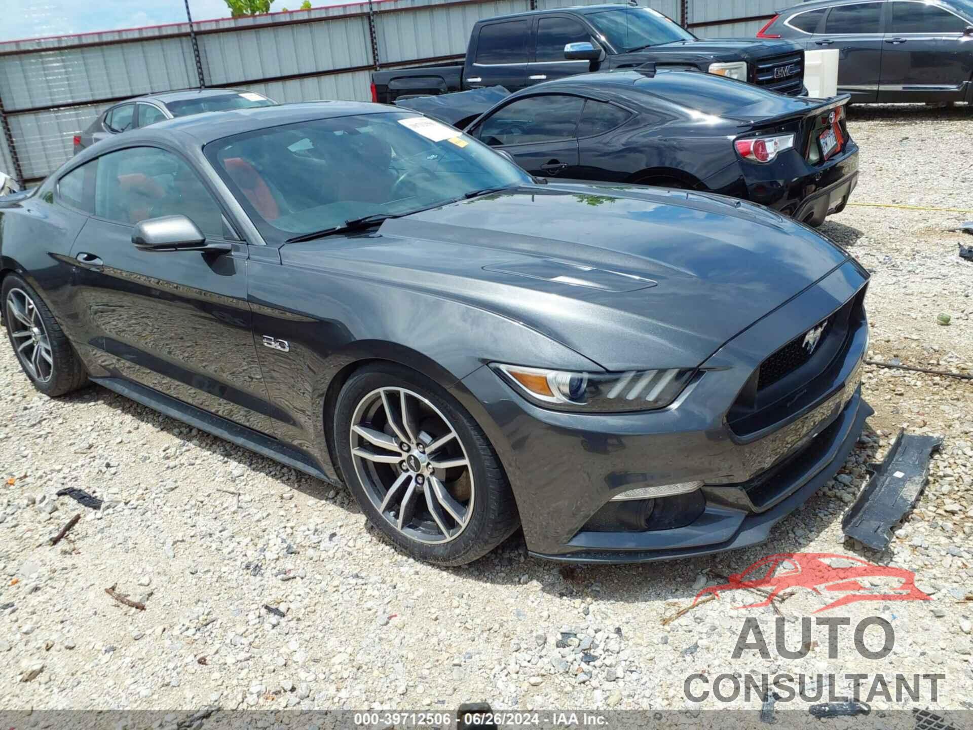 FORD MUSTANG 2017 - 1FA6P8CF6H5306497