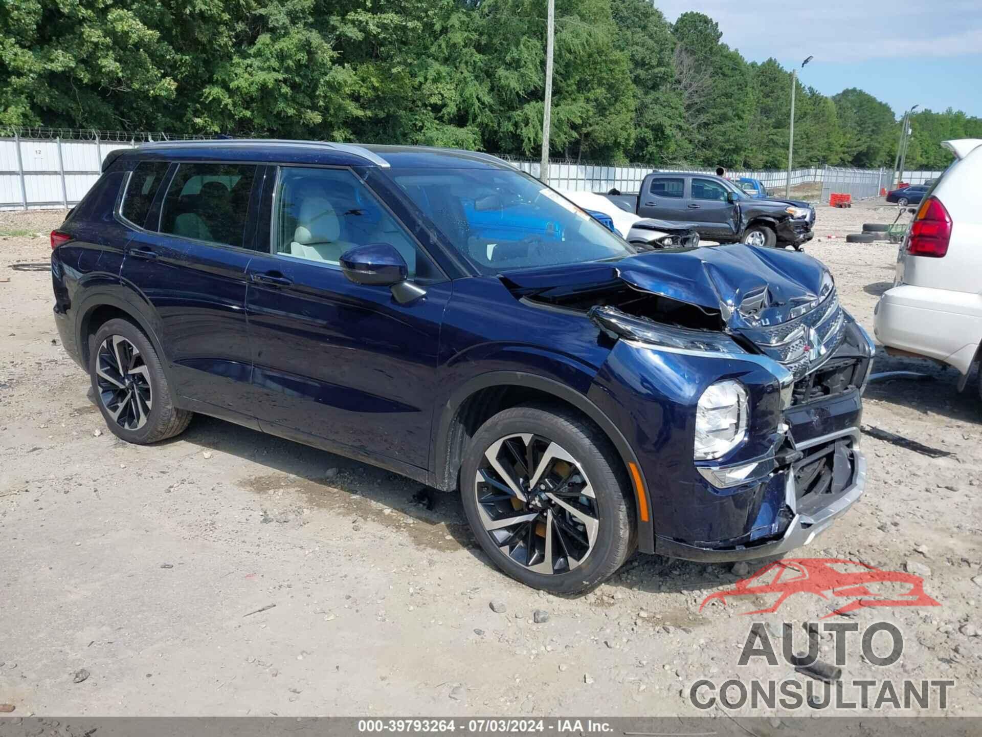 MITSUBISHI OUTLANDER 2022 - JA4J3VA80NZ087313