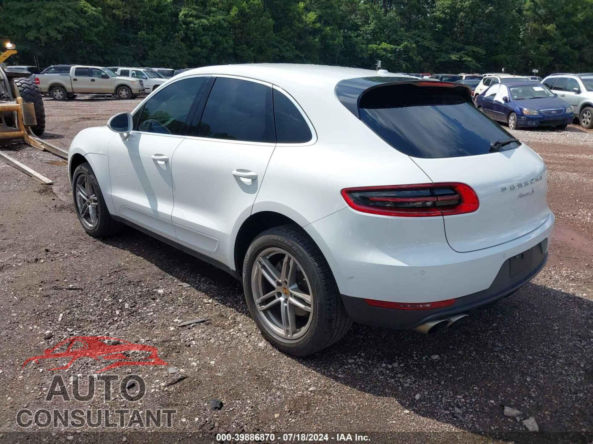 PORSCHE MACAN 2017 - WP1AB2A50HLB10494