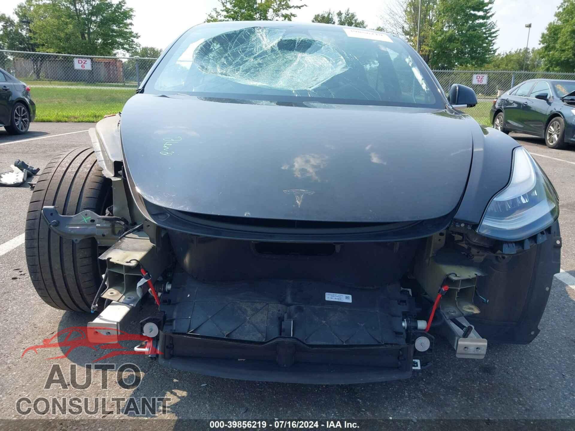 TESLA MODEL 3 2019 - 5YJ3E1EB9KF213967