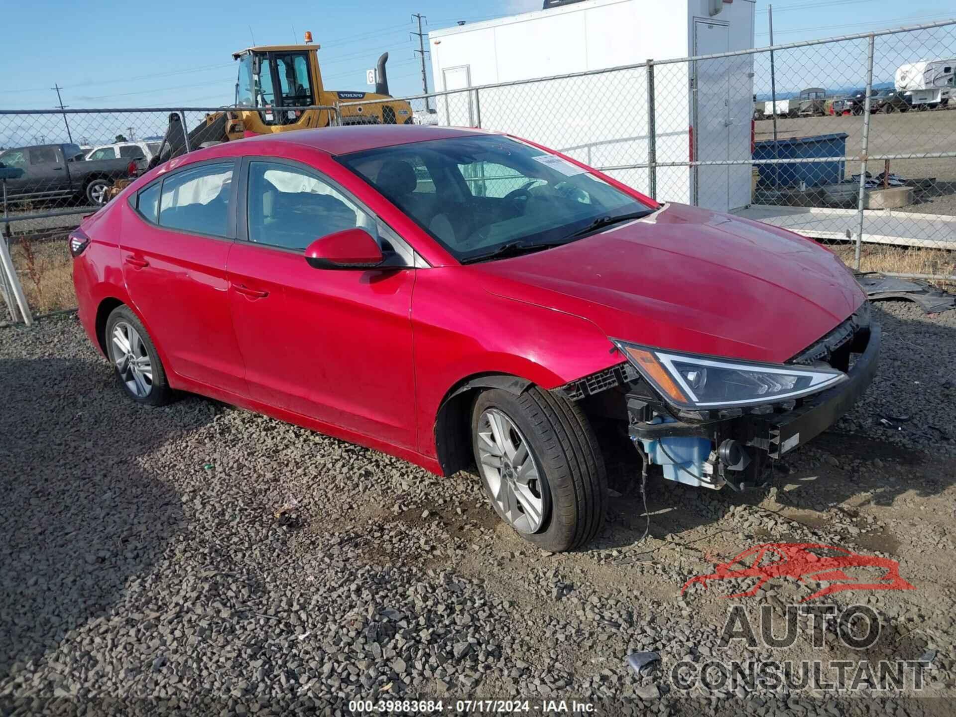 HYUNDAI ELANTRA 2020 - 5NPD84LF3LH539270