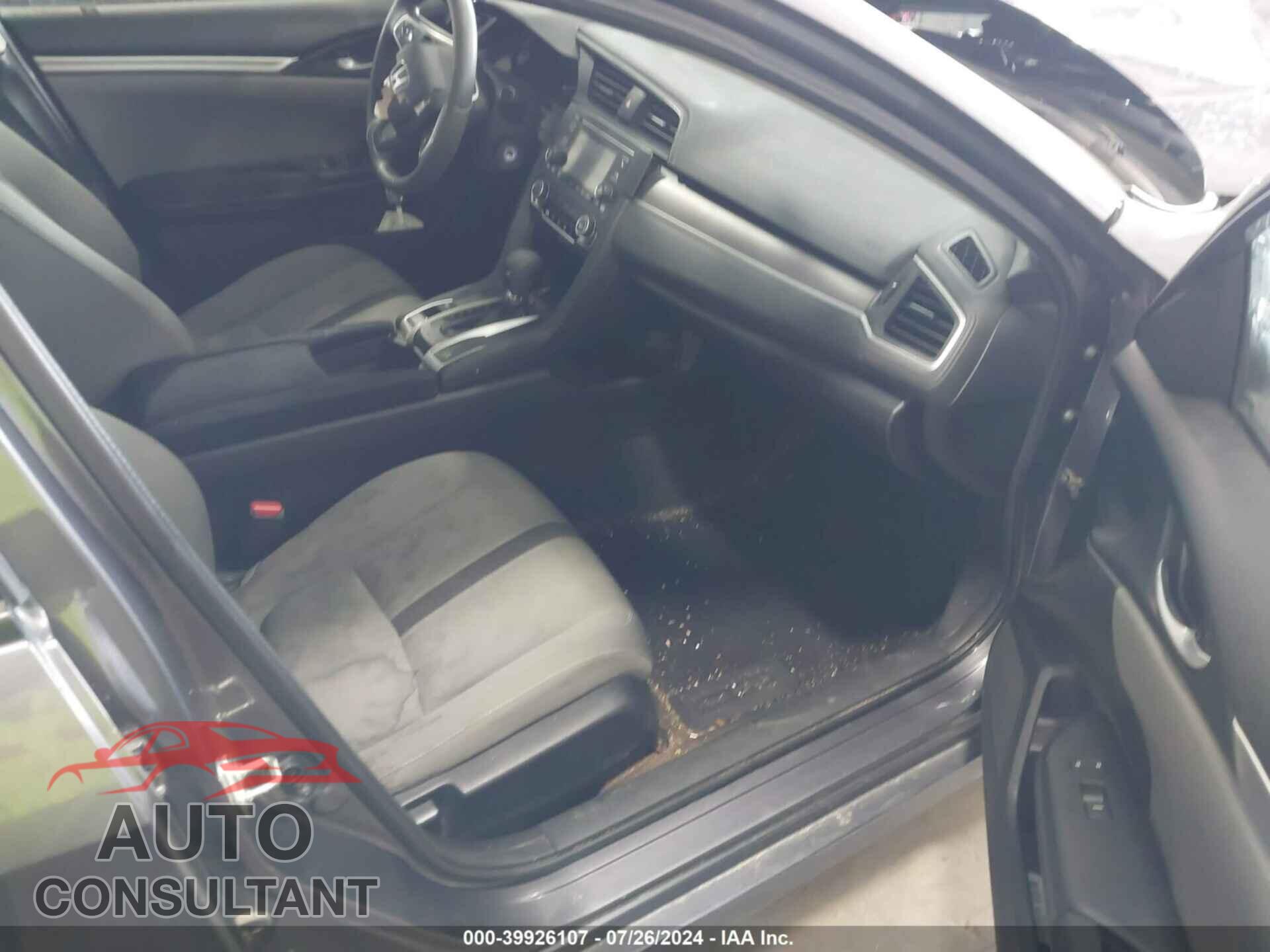 HONDA CIVIC 2017 - 19XFC2F54HE014079