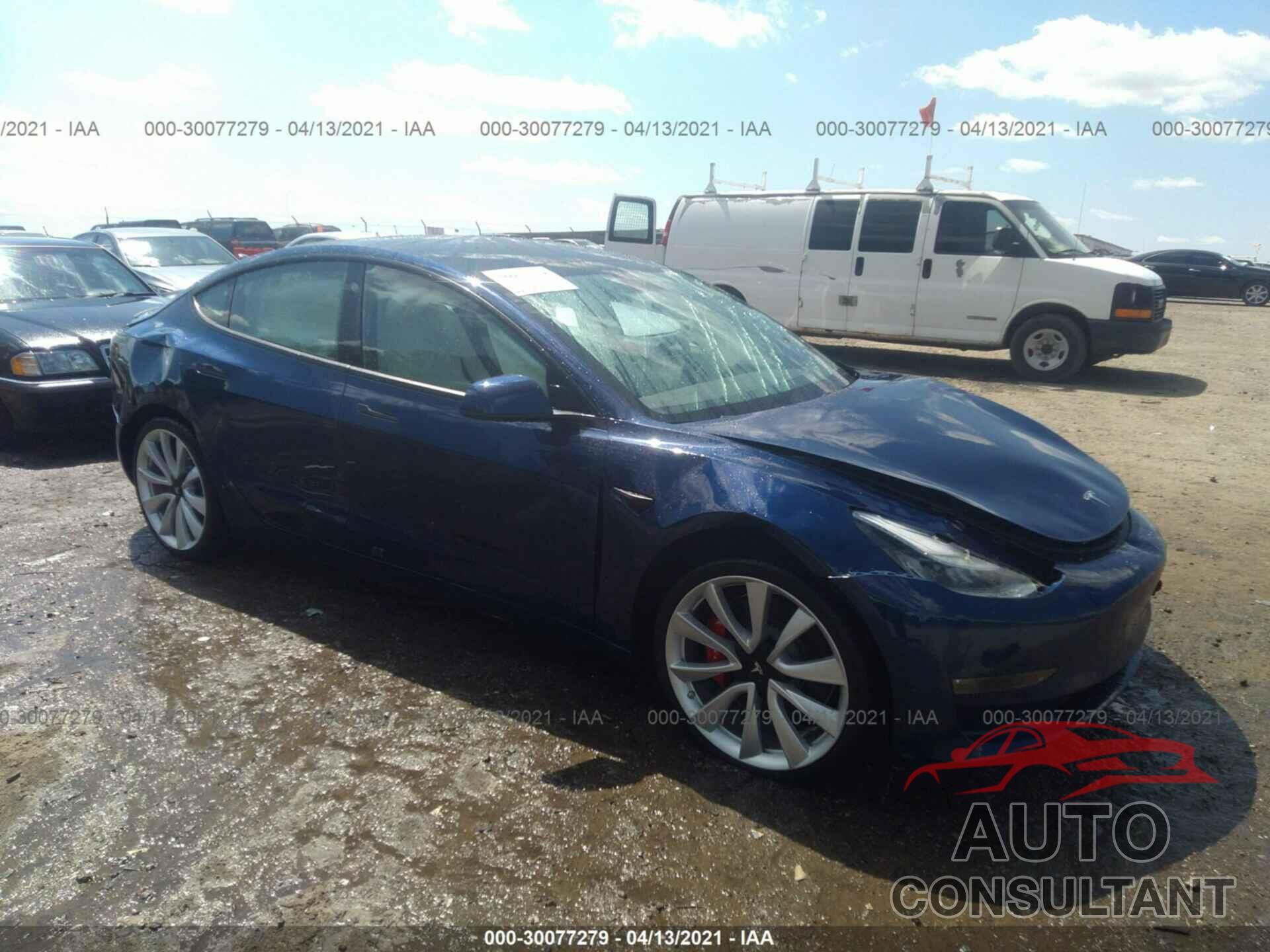 TESLA MODEL 3 2019 - 5YJ3E1EB2KF413783