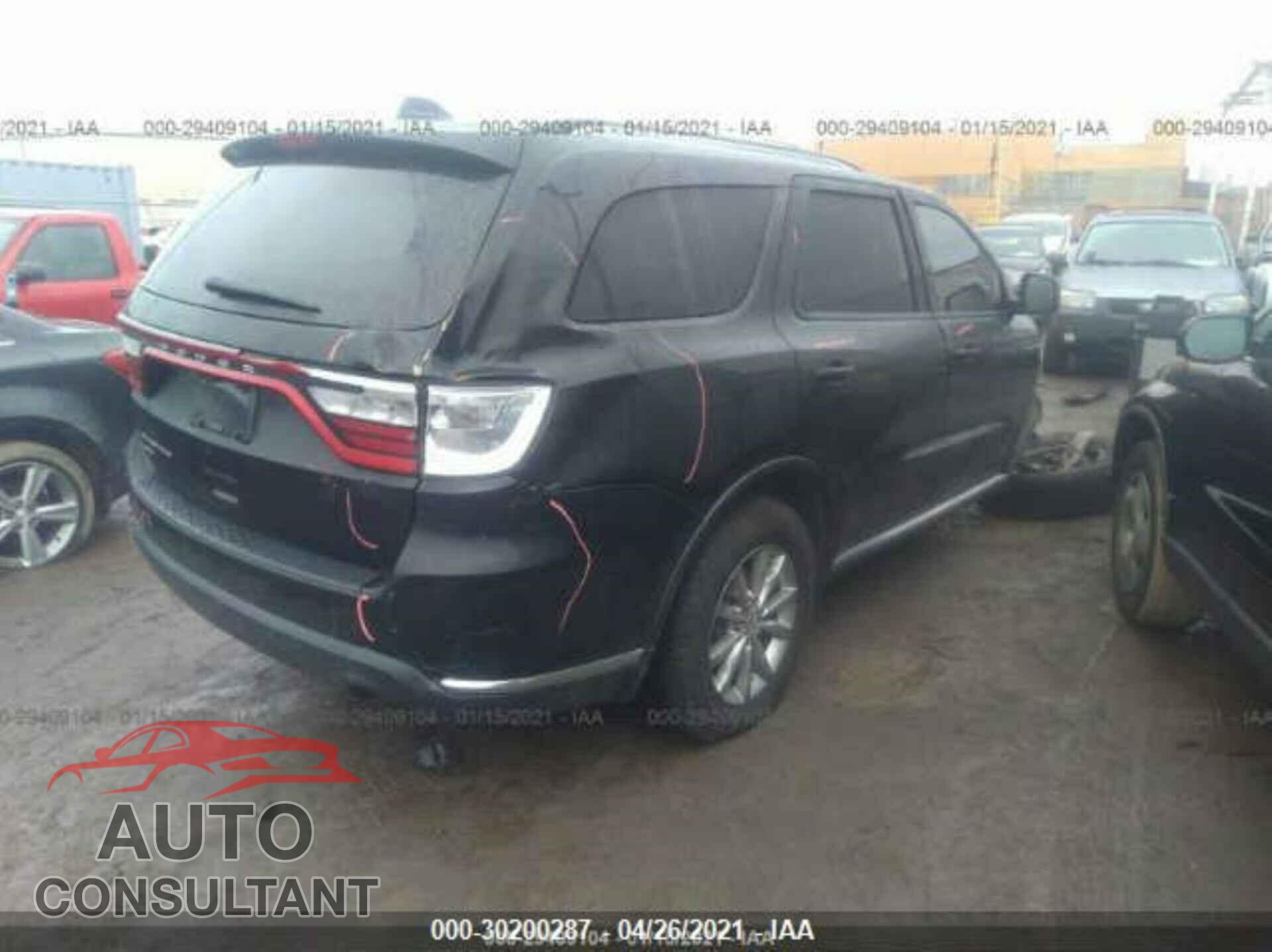 DODGE DURANGO 2017 - 1C4RDJAGXHC651224