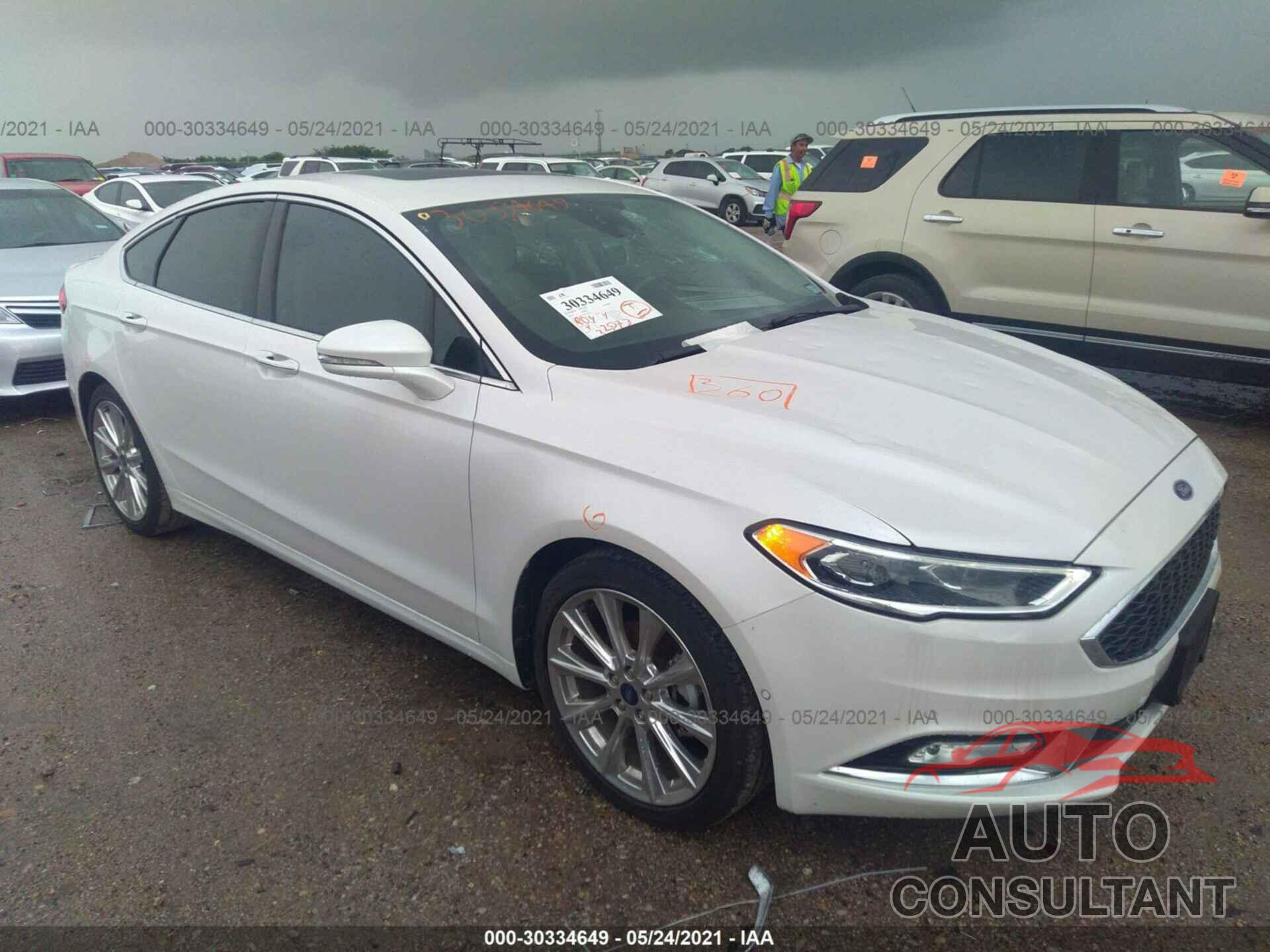 FORD FUSION 2018 - 3FA6P0K99JR256517
