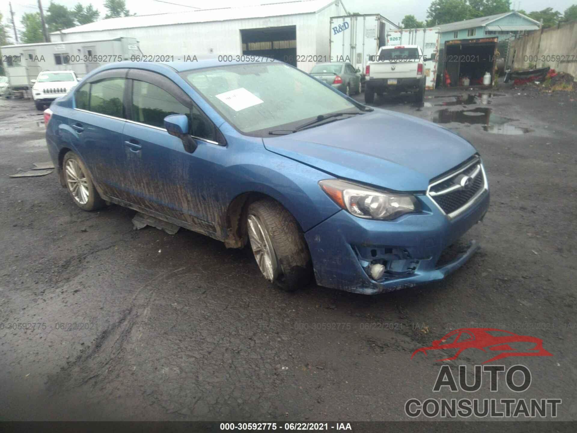SUBARU IMPREZA SEDAN 2016 - JF1GJAF66GH014838