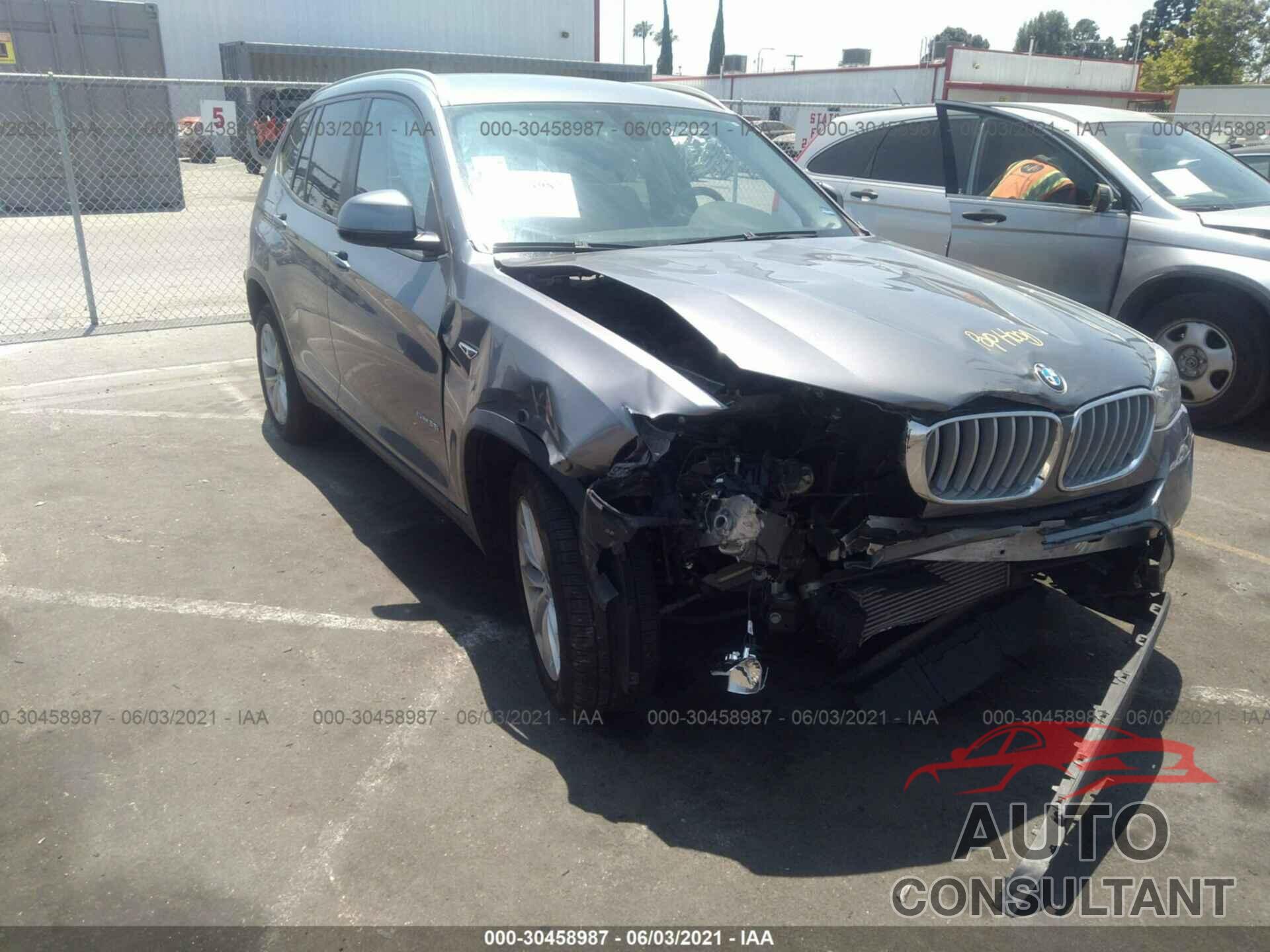 BMW X3 2017 - 5UXWZ7C5XH0V85745