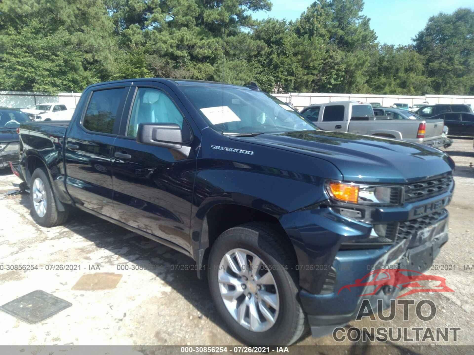 CHEVROLET SILVERADO 1500 2021 - 3GCPWBEK8MG219048