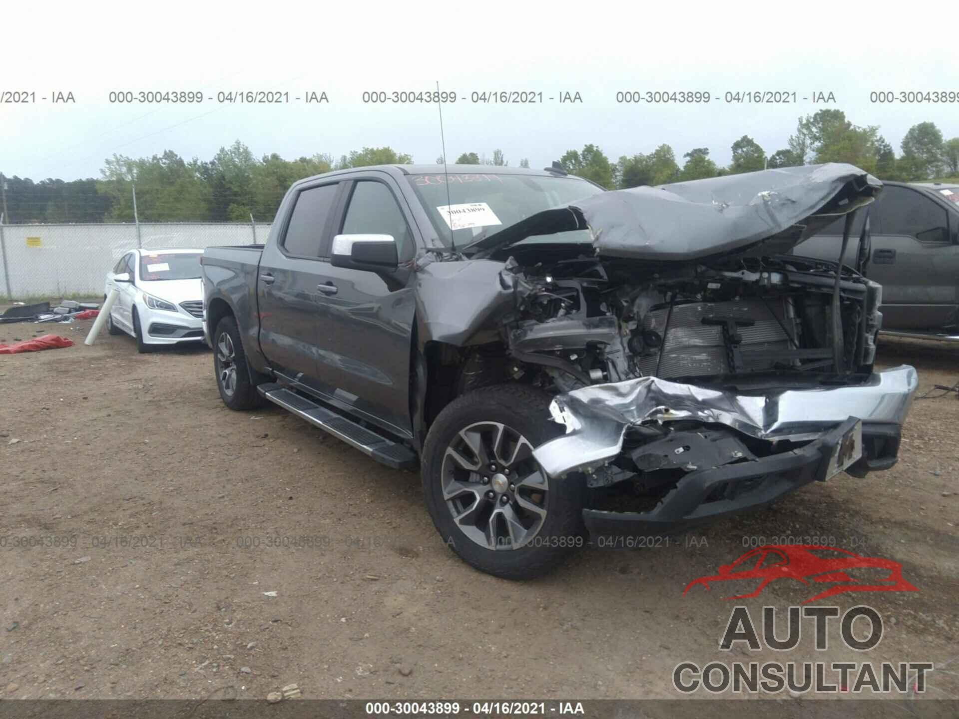 CHEVROLET SILVERADO 1500 2020 - 3GCUYDED9LG138374