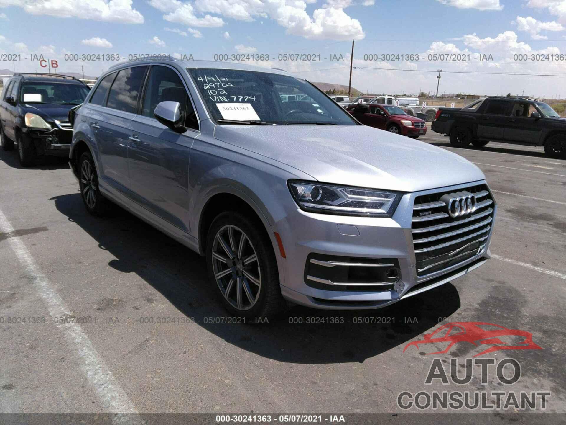 AUDI Q7 2017 - WA1LAAF74HD017774