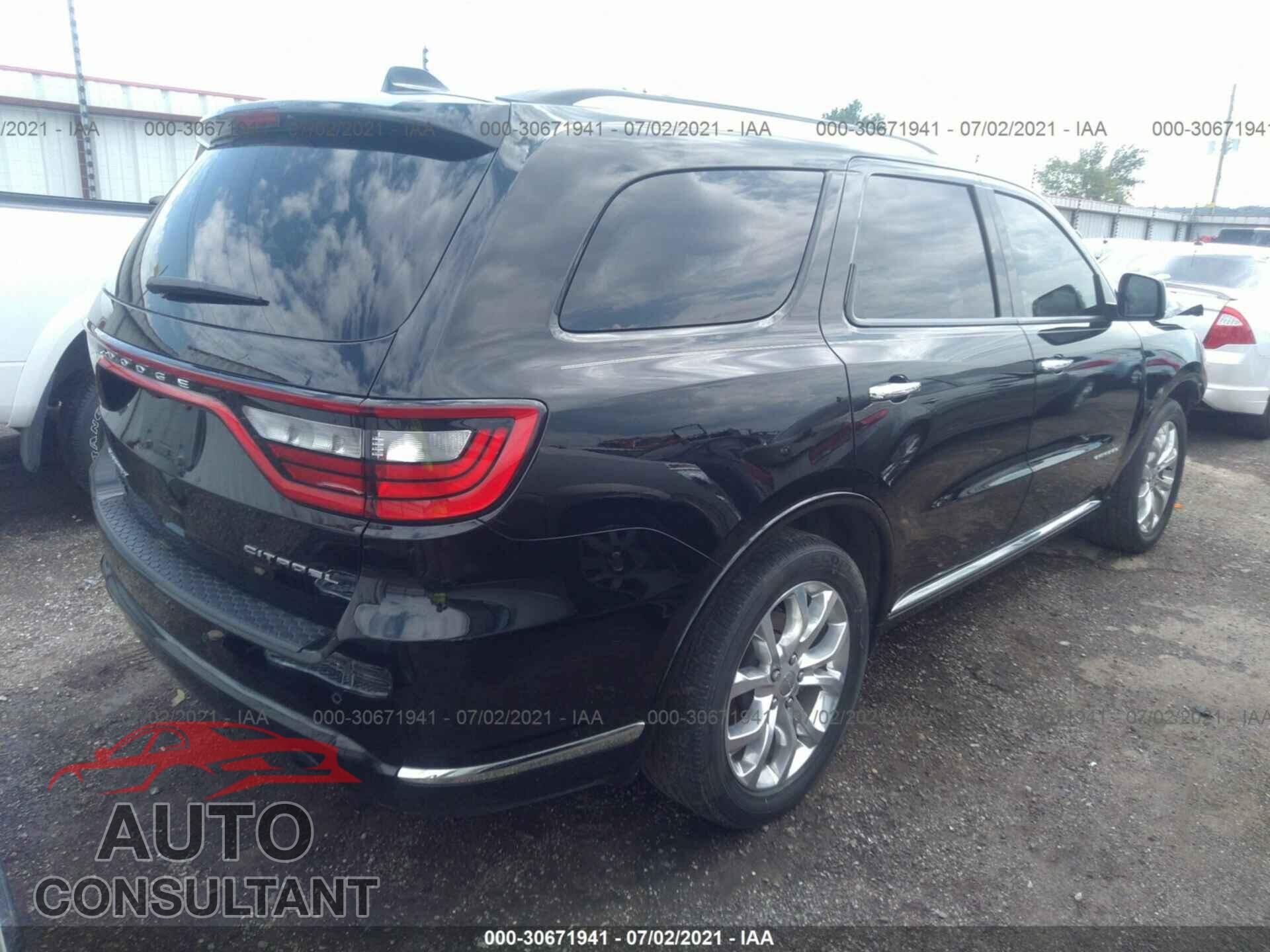 DODGE DURANGO 2017 - 1C4RDHEG2HC798754