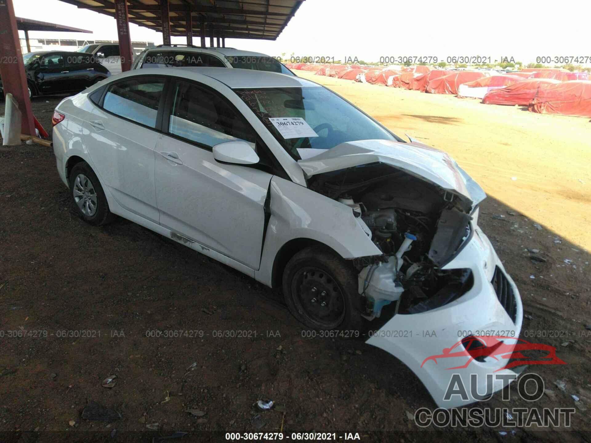 HYUNDAI ACCENT 2017 - KMHCT4AE2HU277951