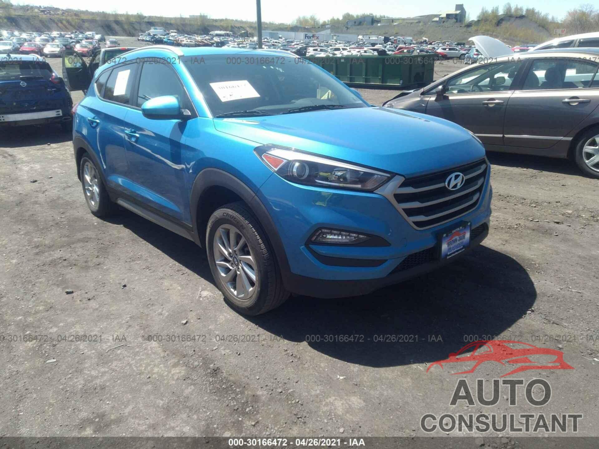 HYUNDAI TUCSON 2017 - KM8J3CA48HU259687