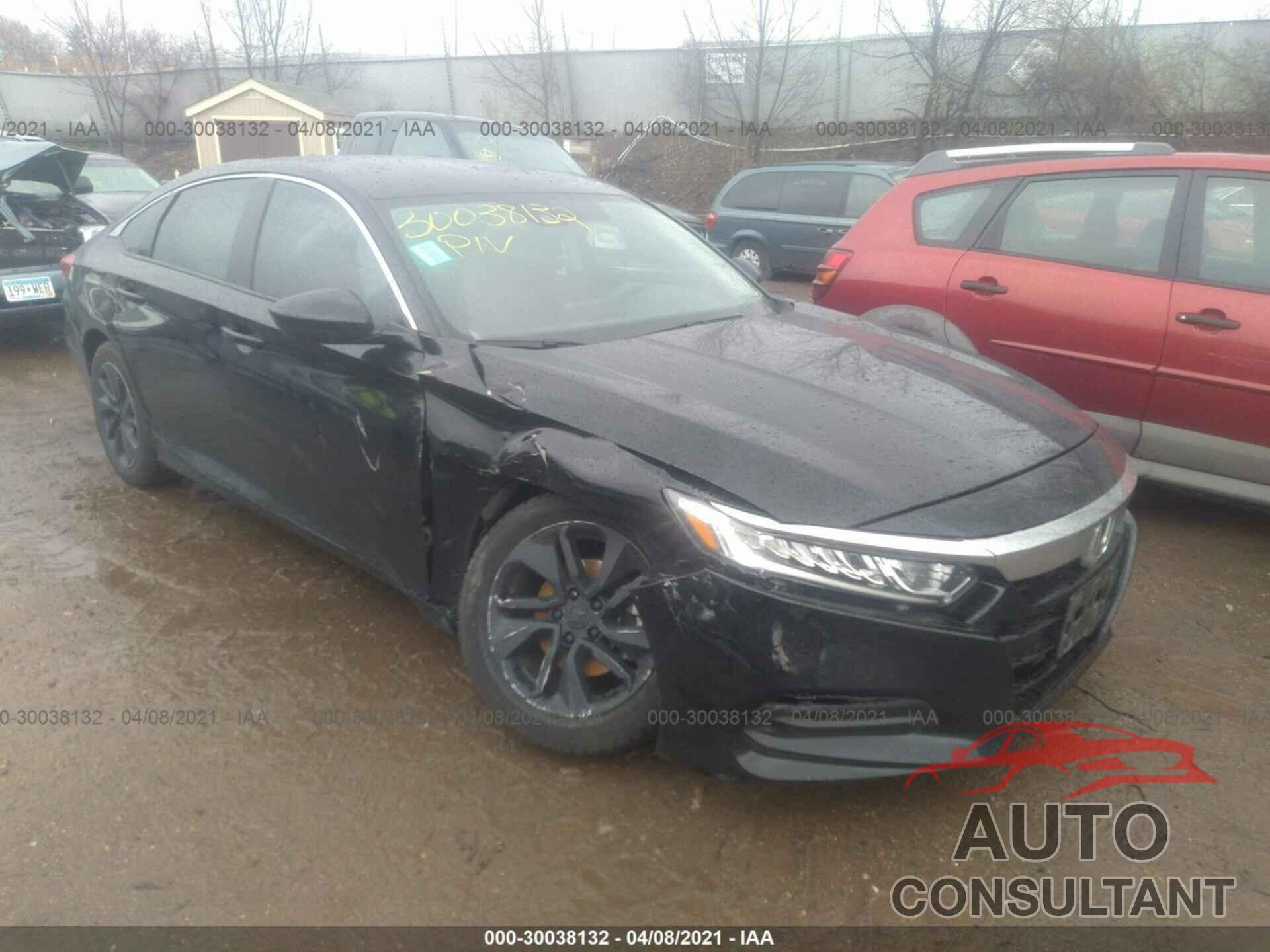 HONDA ACCORD SEDAN 2019 - 1HGCV1F13KA055142