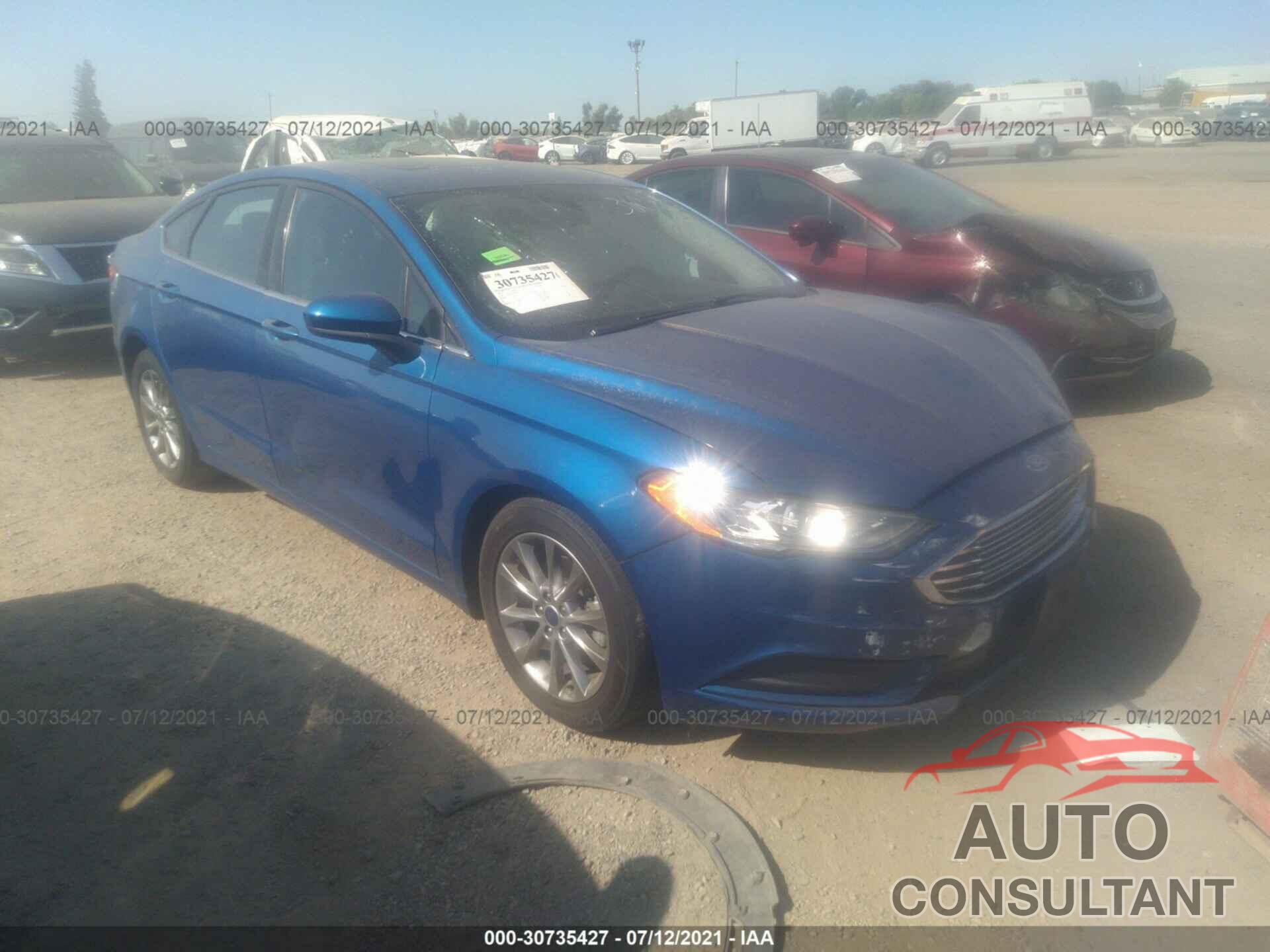 FORD FUSION 2017 - 3FA6P0H78HR110237