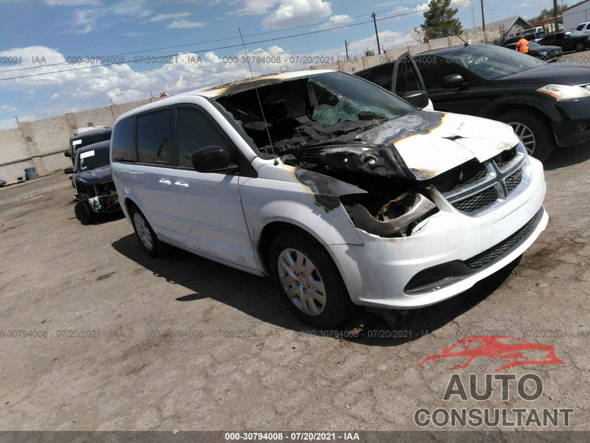 DODGE GRAND CARAVAN 2017 - 2C4RDGBGXHR624842