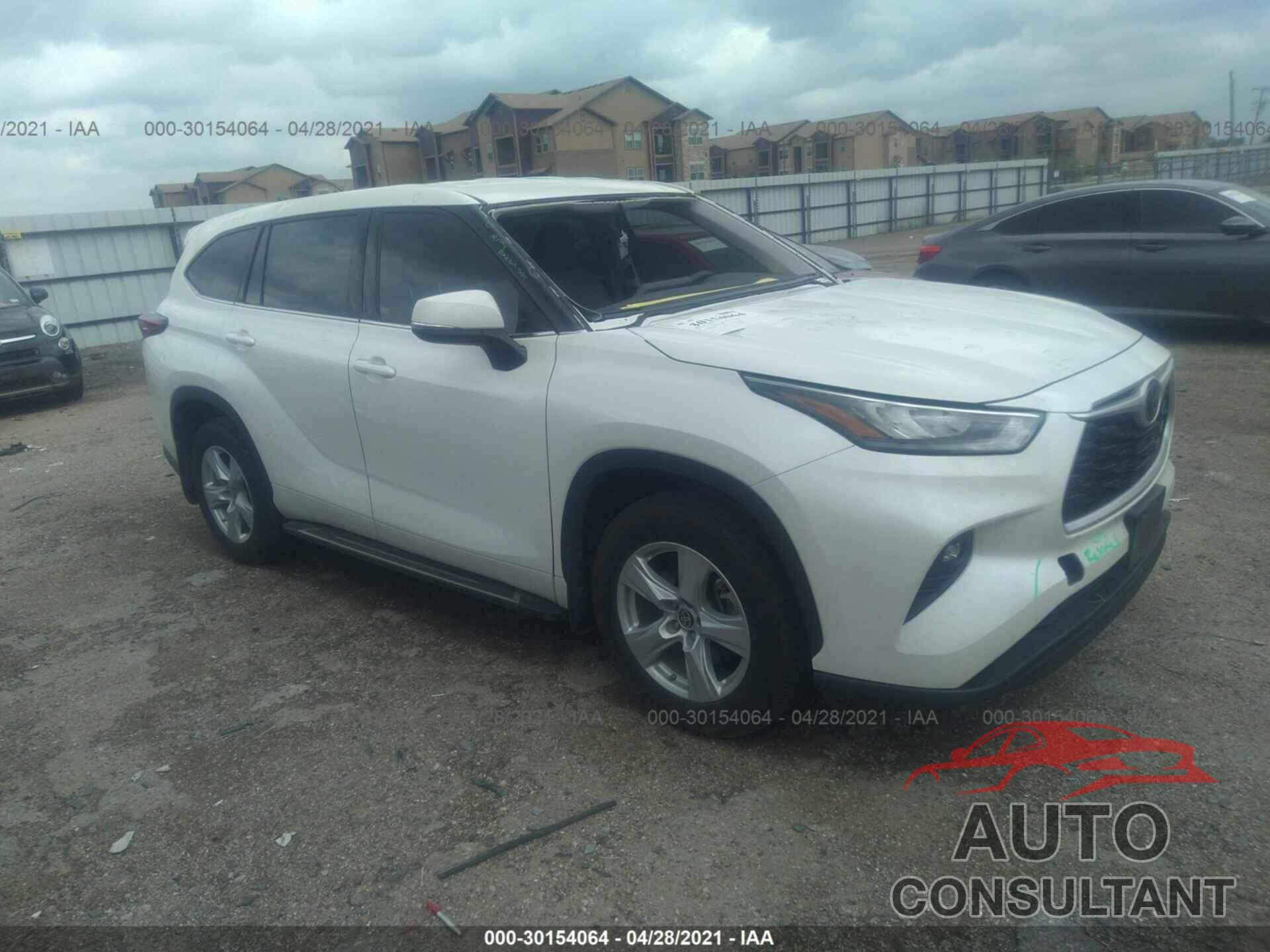 TOYOTA HIGHLANDER 2020 - 5TDZZRAH1LS503544