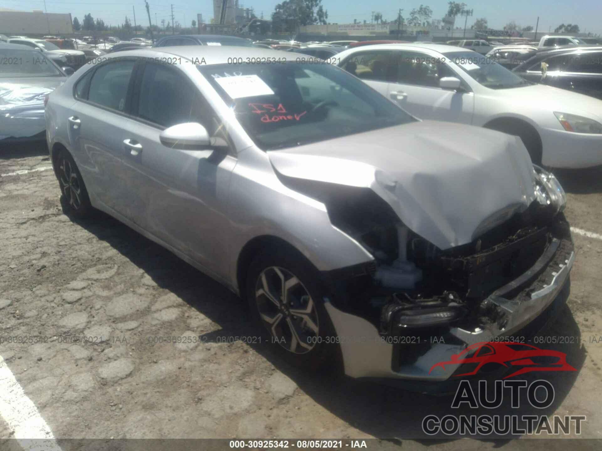 KIA FORTE 2020 - 3KPF24AD9LE232508