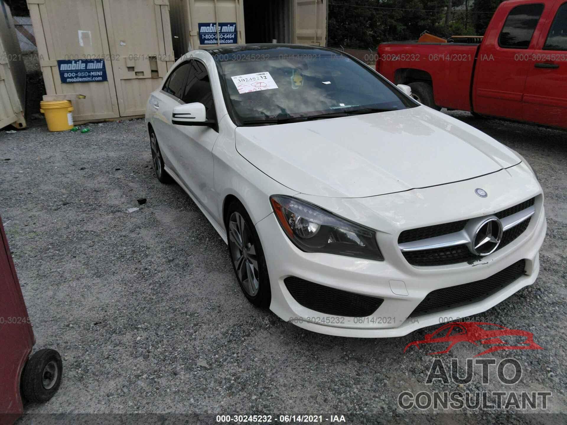 MERCEDES-BENZ CLA 2016 - WDDSJ4EB2GN374099