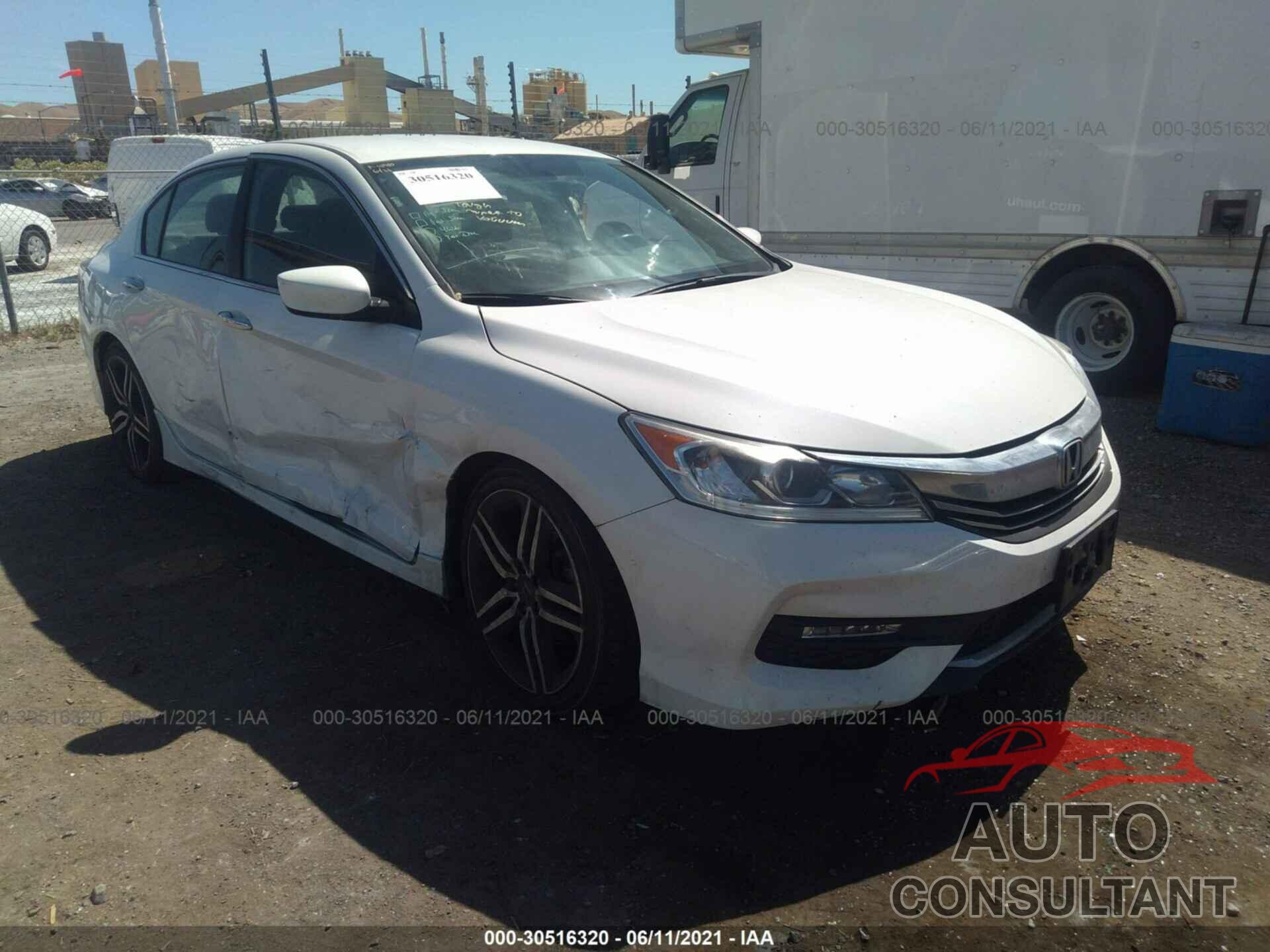 HONDA ACCORD SEDAN 2016 - 1HGCR2F57GA032547