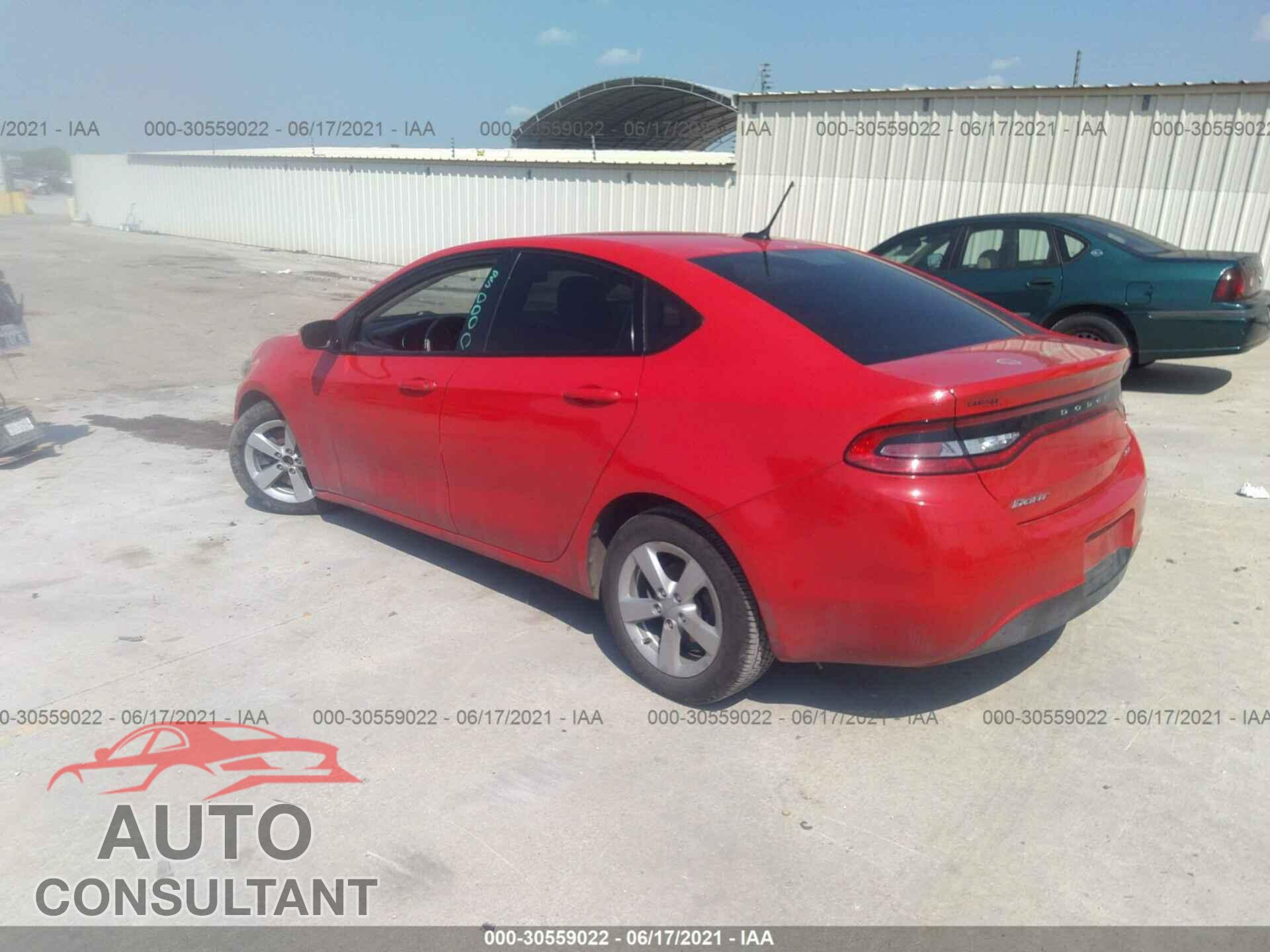 DODGE DART 2016 - 1C3CDFBB5GD623558