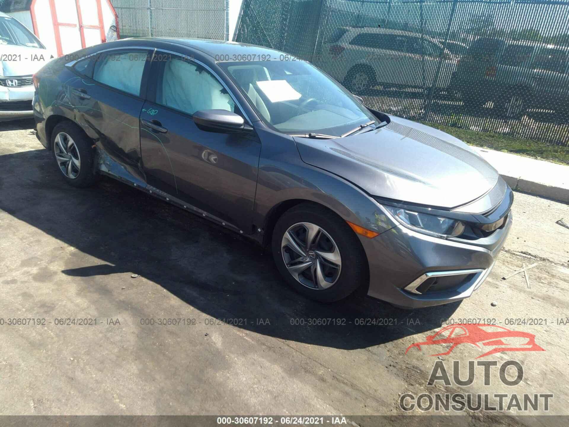 HONDA CIVIC SEDAN 2019 - 2HGFC2F63KH538359