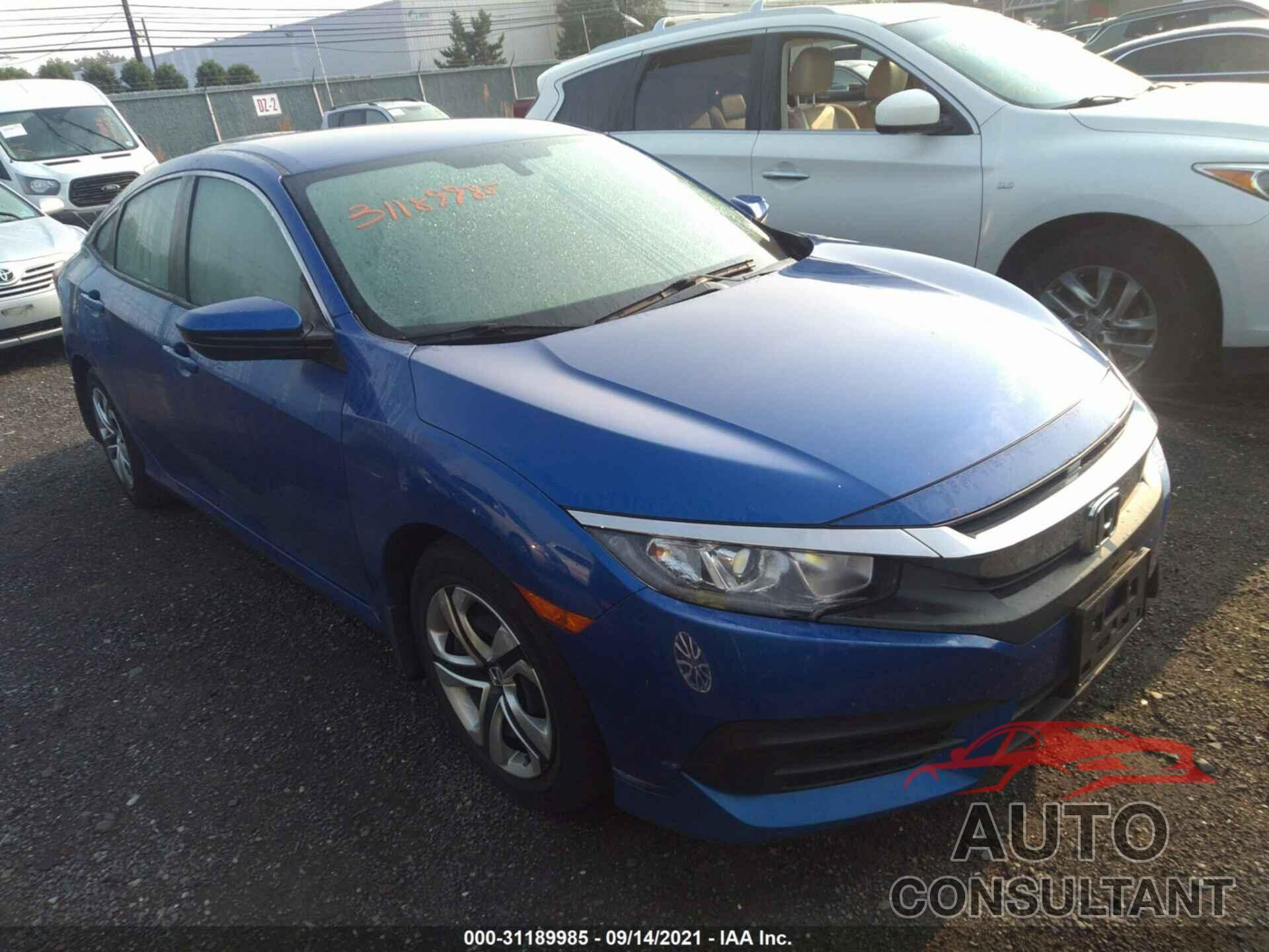 HONDA CIVIC SEDAN 2018 - 2HGFC2F57JH557051