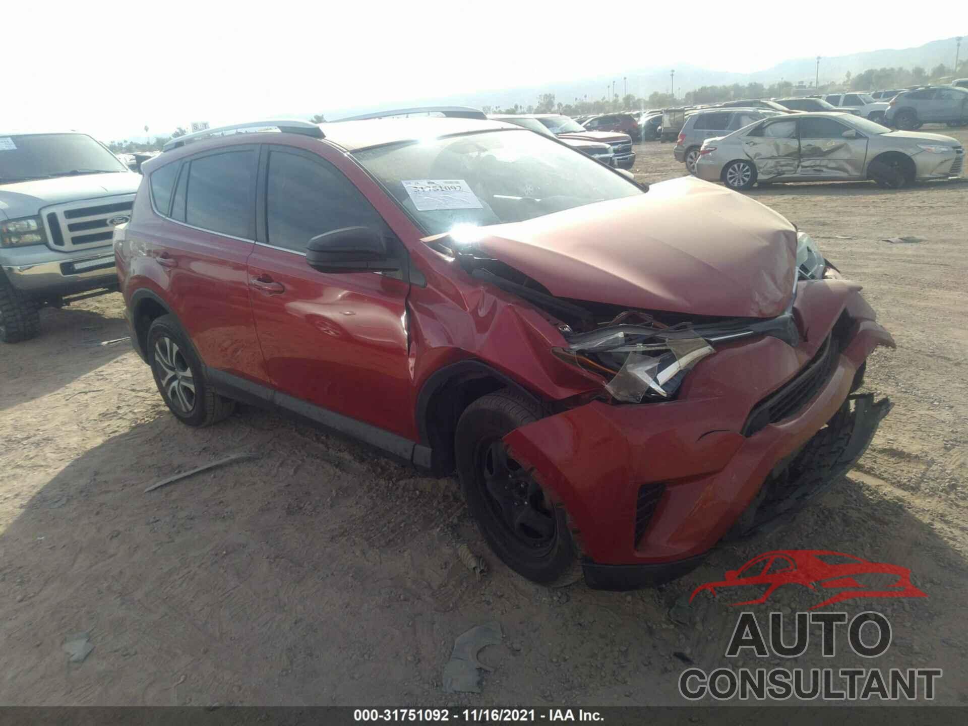 TOYOTA RAV4 2016 - JTMZFREV5GJ078910