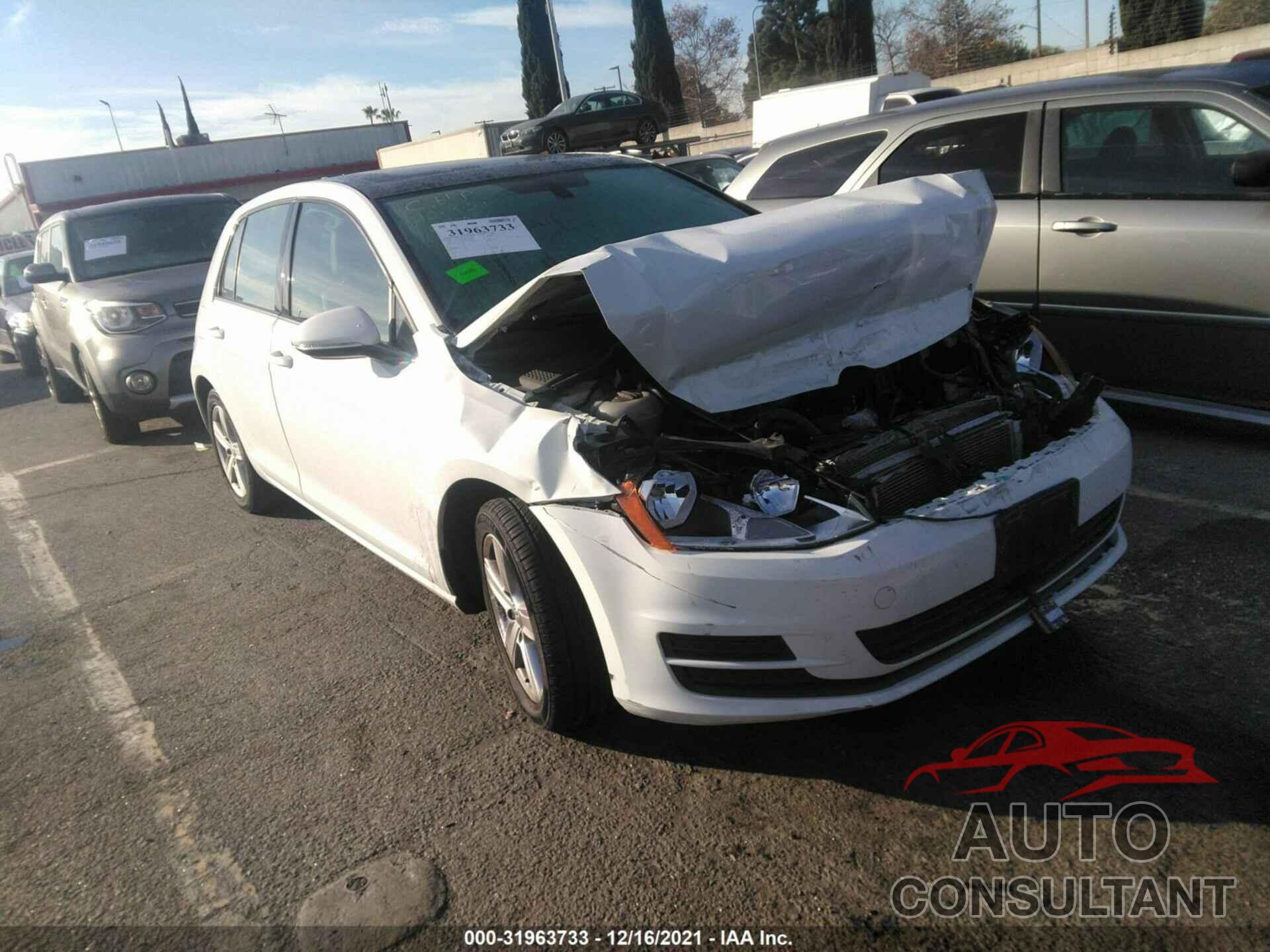 VOLKSWAGEN GOLF 2017 - 3VW217AUXHM005681