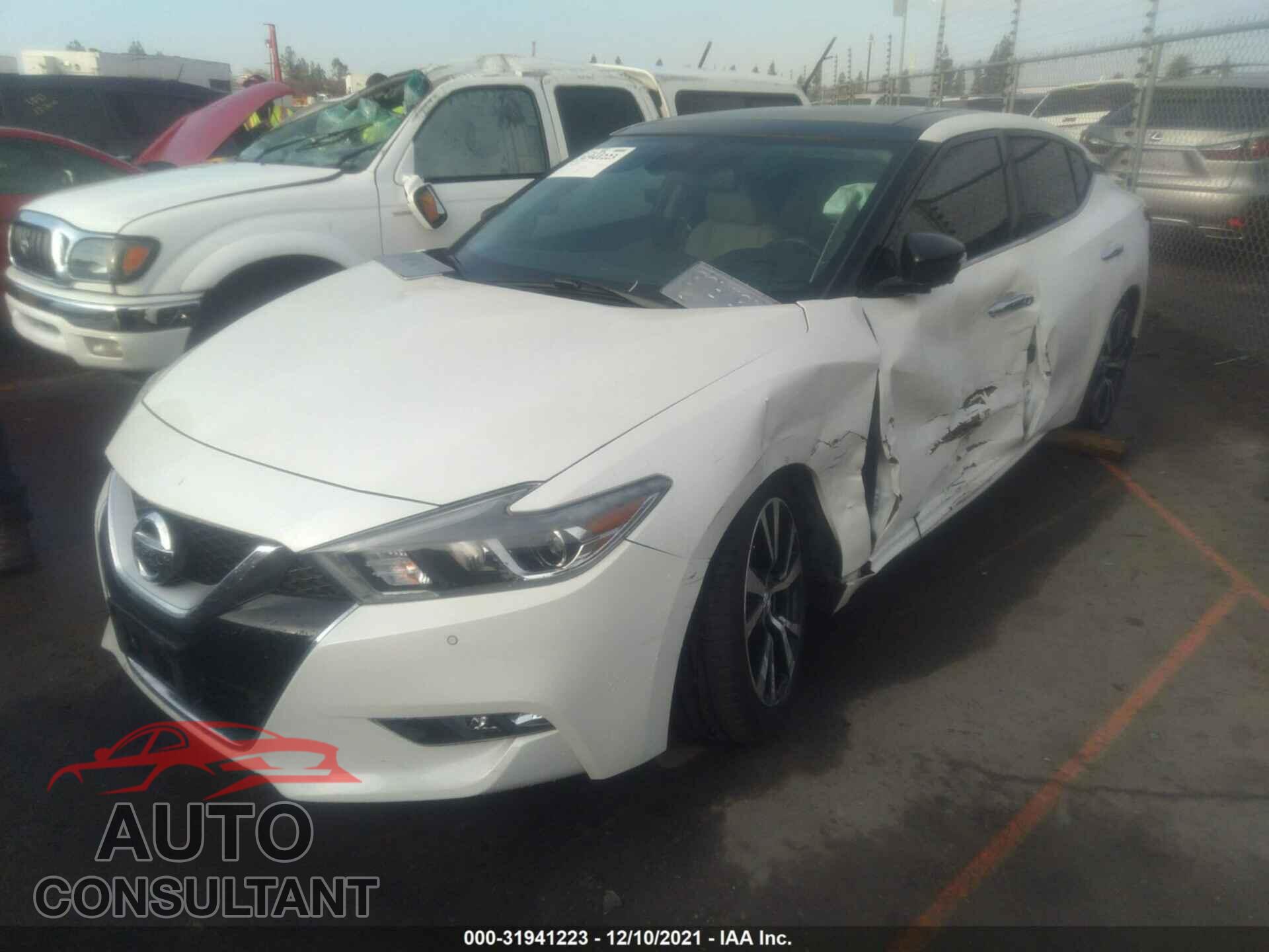 NISSAN MAXIMA 2017 - 1N4AA6AP6HC445312