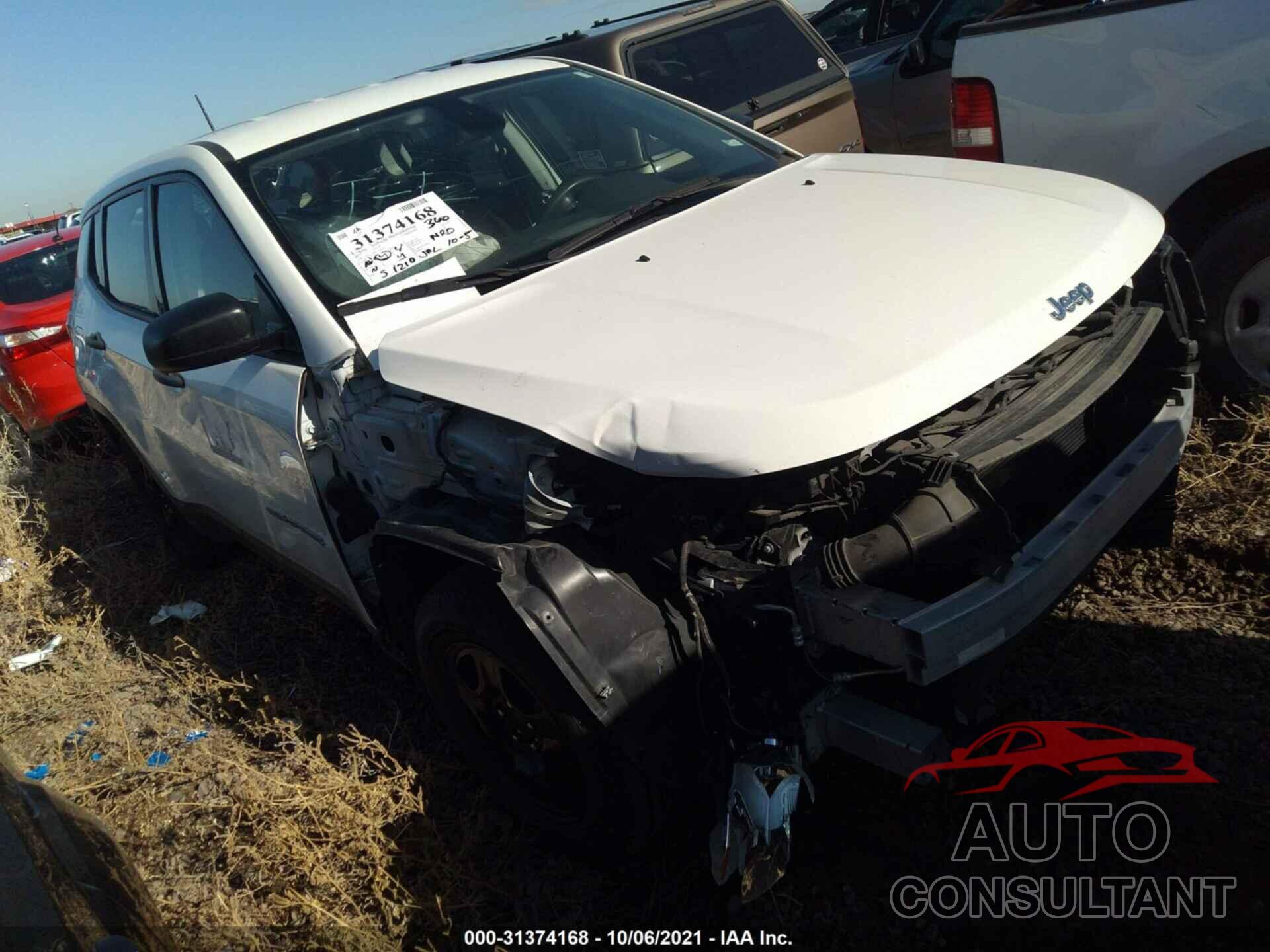 JEEP COMPASS 2018 - 3C4NJCAB5JT263397