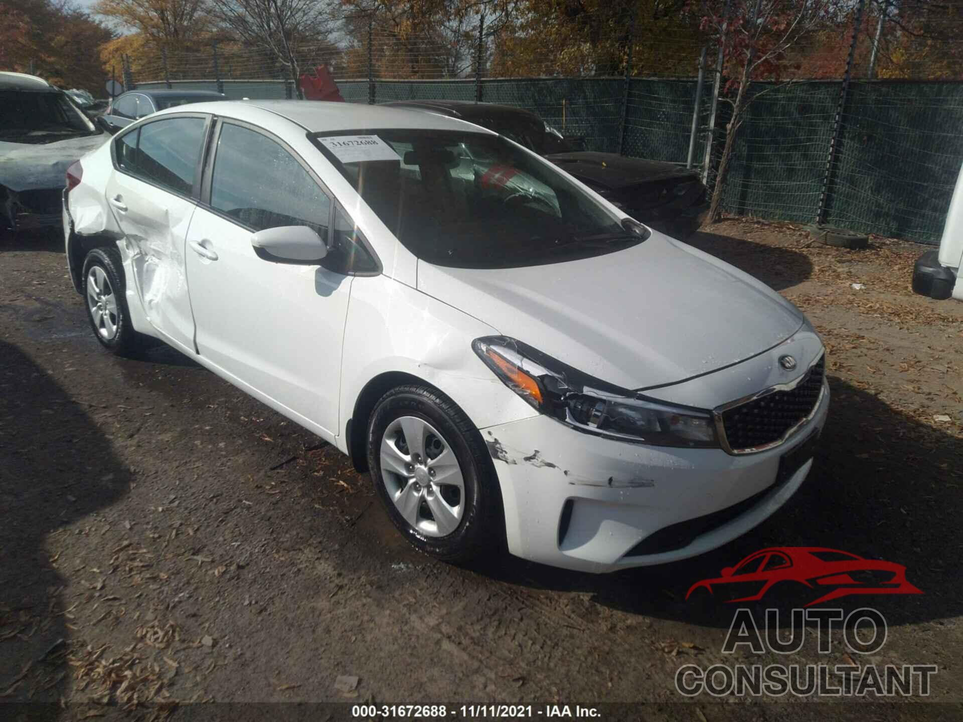 KIA FORTE 2017 - 3KPFK4A76HE083427