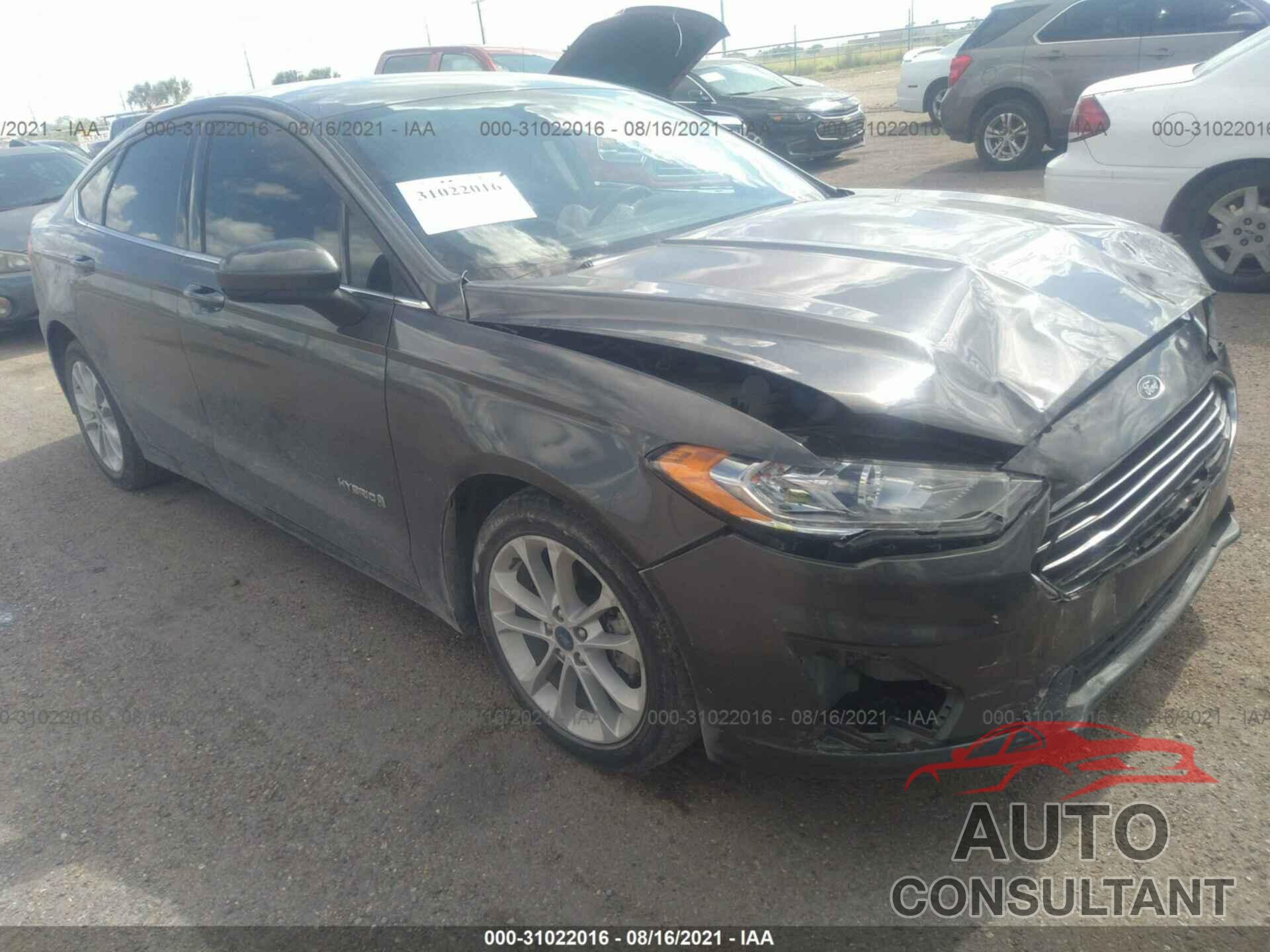 FORD FUSION HYBRID 2019 - 3FA6P0LU6KR263333