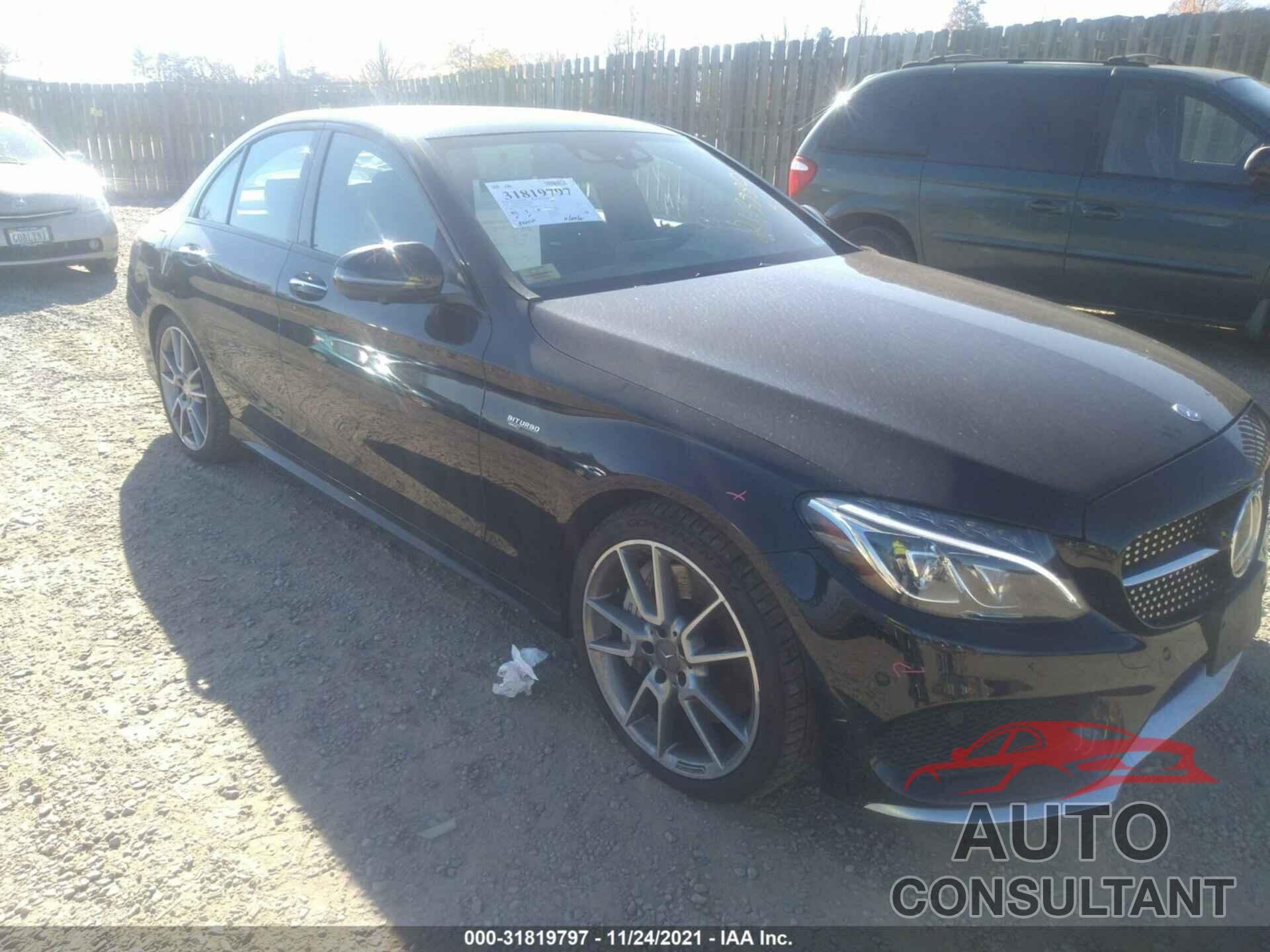 MERCEDES-BENZ C-CLASS 2017 - 55SWF6EB3HU200100