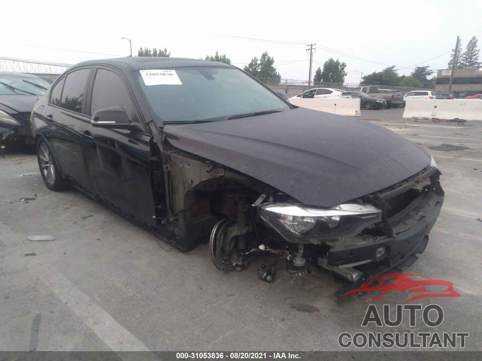 BMW 3 SERIES 2017 - WBA8E1G36HNU18827