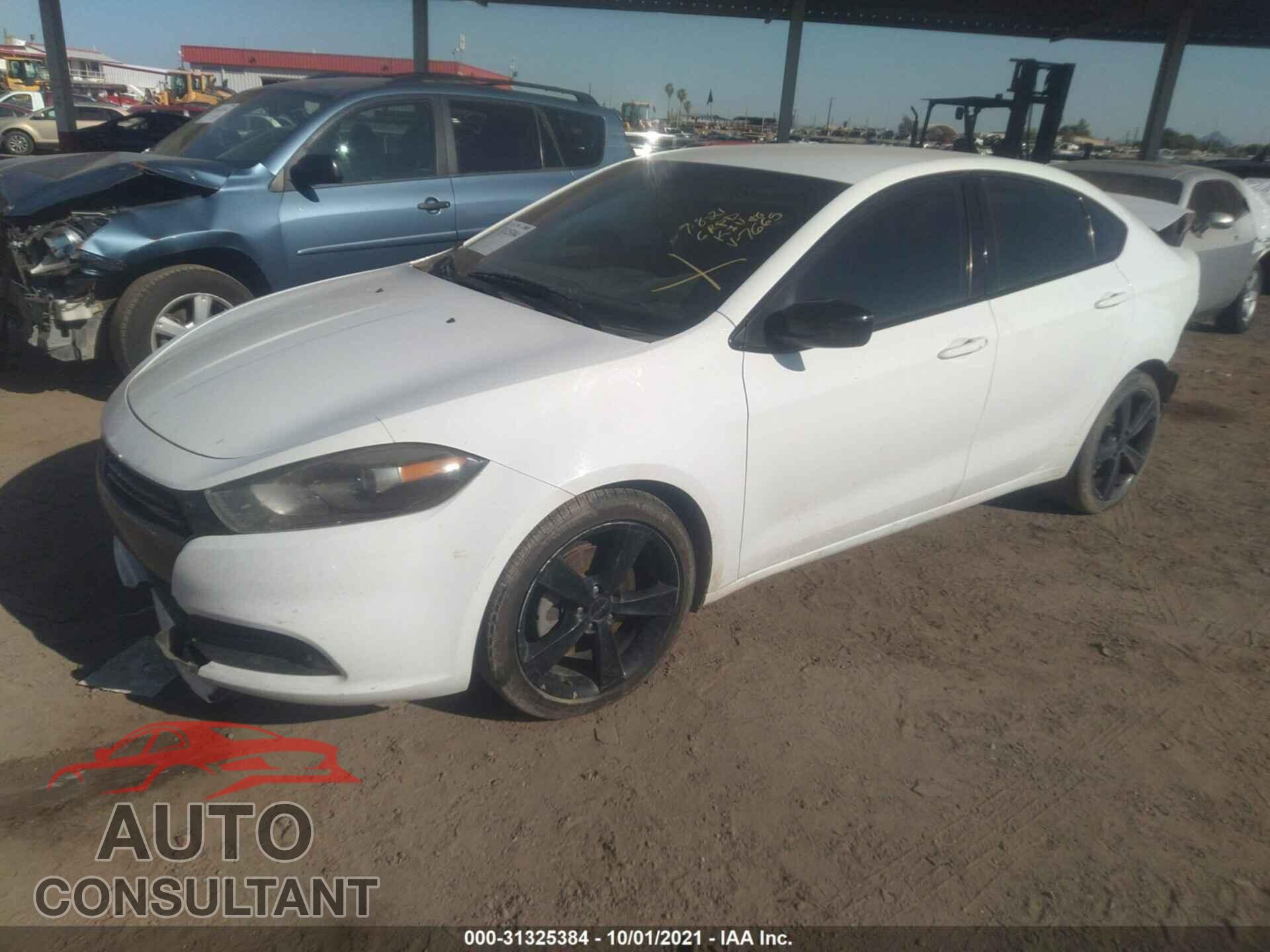 DODGE DART 2016 - 1C3CDFBB5GD577665