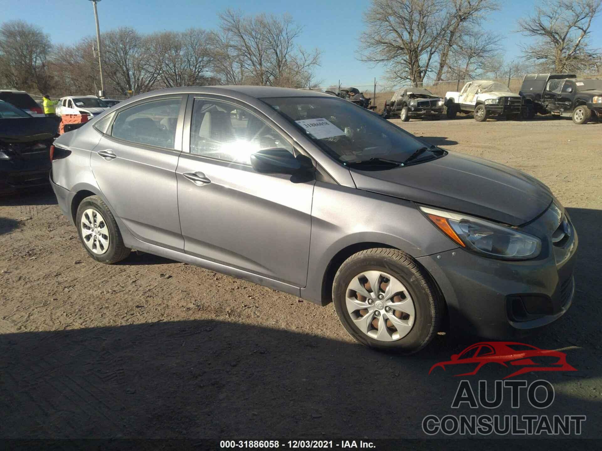 HYUNDAI ACCENT 2016 - KMHCT4AE9GU970613