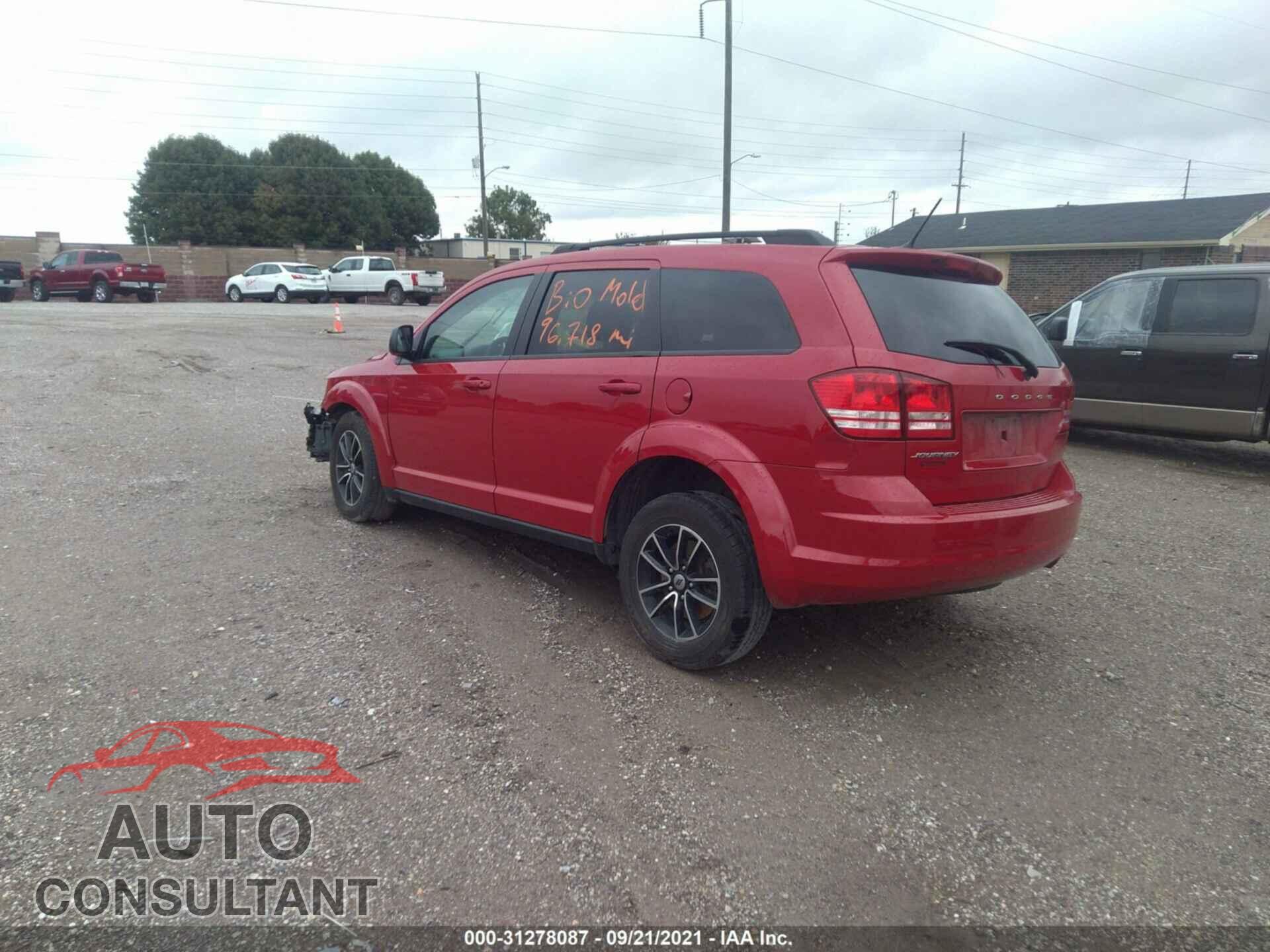 DODGE JOURNEY 2018 - 3C4PDCAB5JT170041