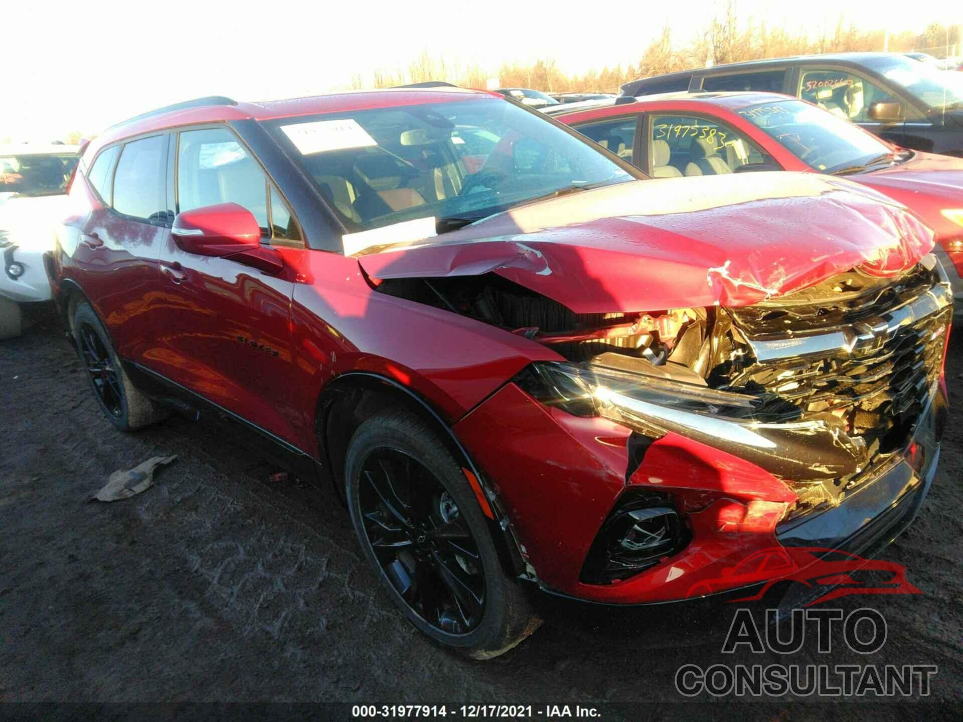 CHEVROLET BLAZER 2021 - 3GNKBKRS0MS566989