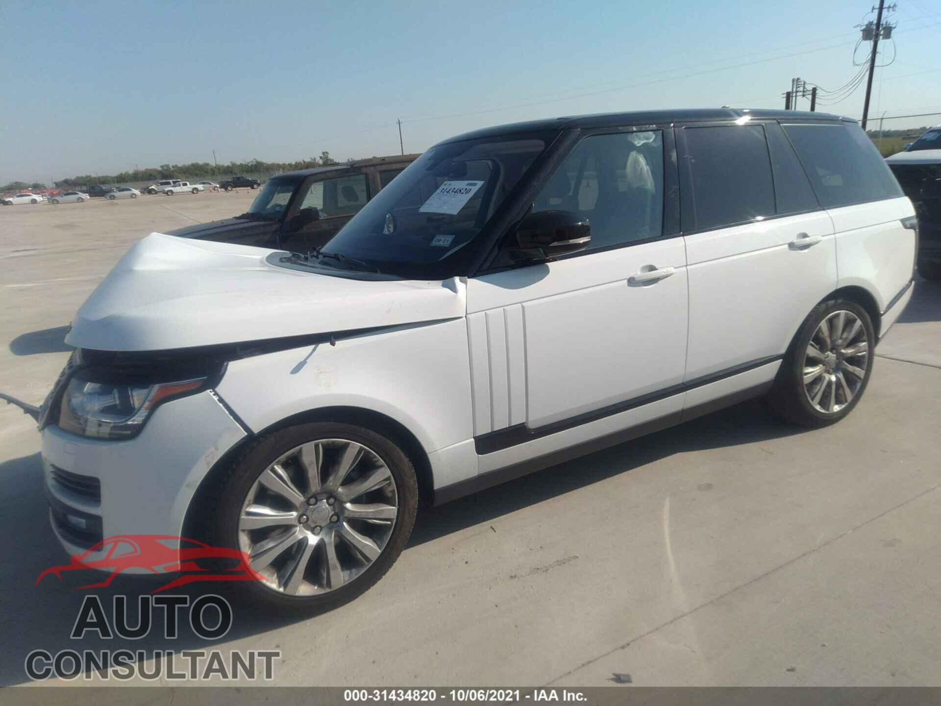LAND ROVER RANGE ROVER 2016 - SALGS2EF1GA248918