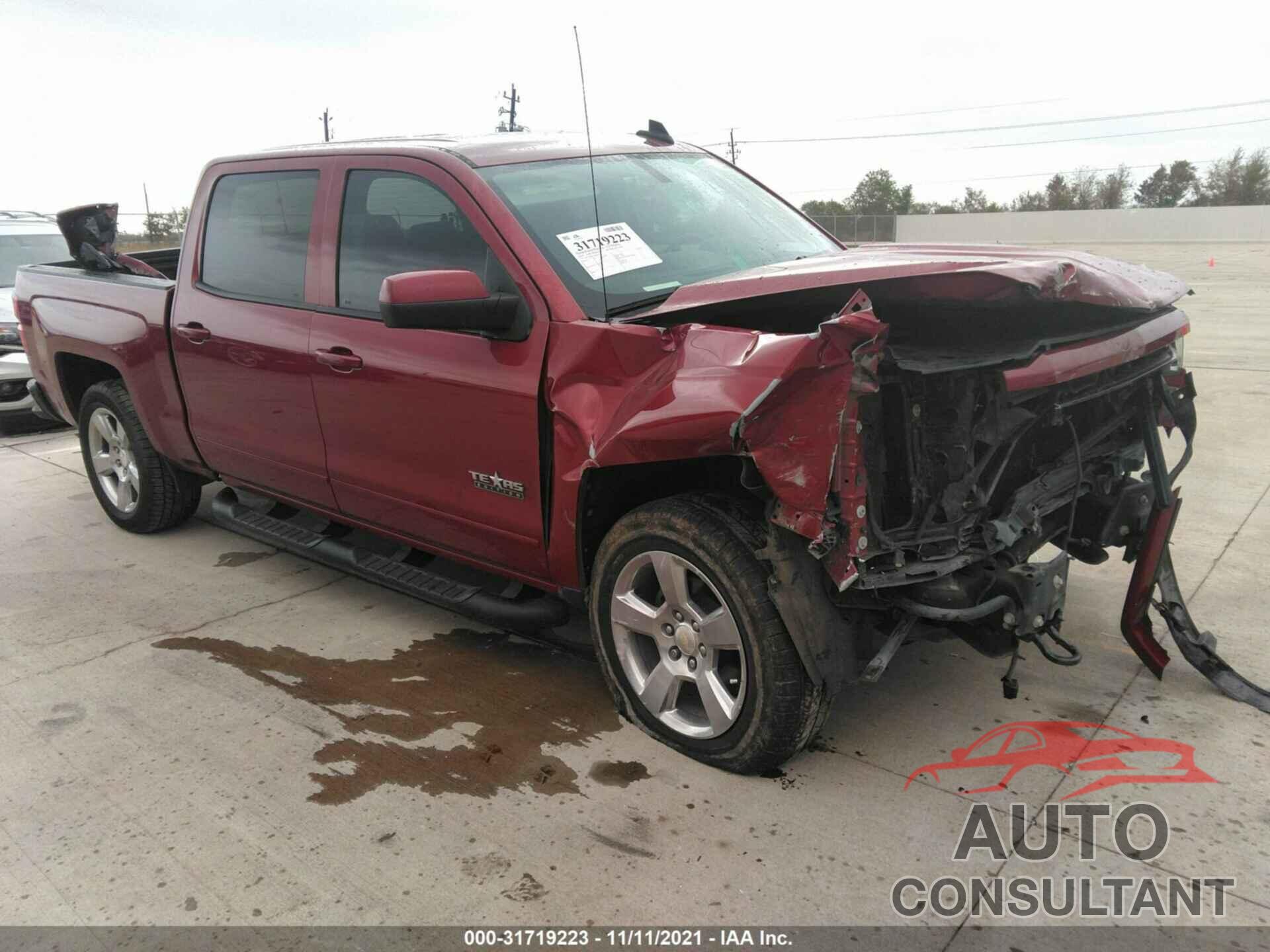 CHEVROLET SILVERADO 1500 2018 - 3GCUKREC2JG603953