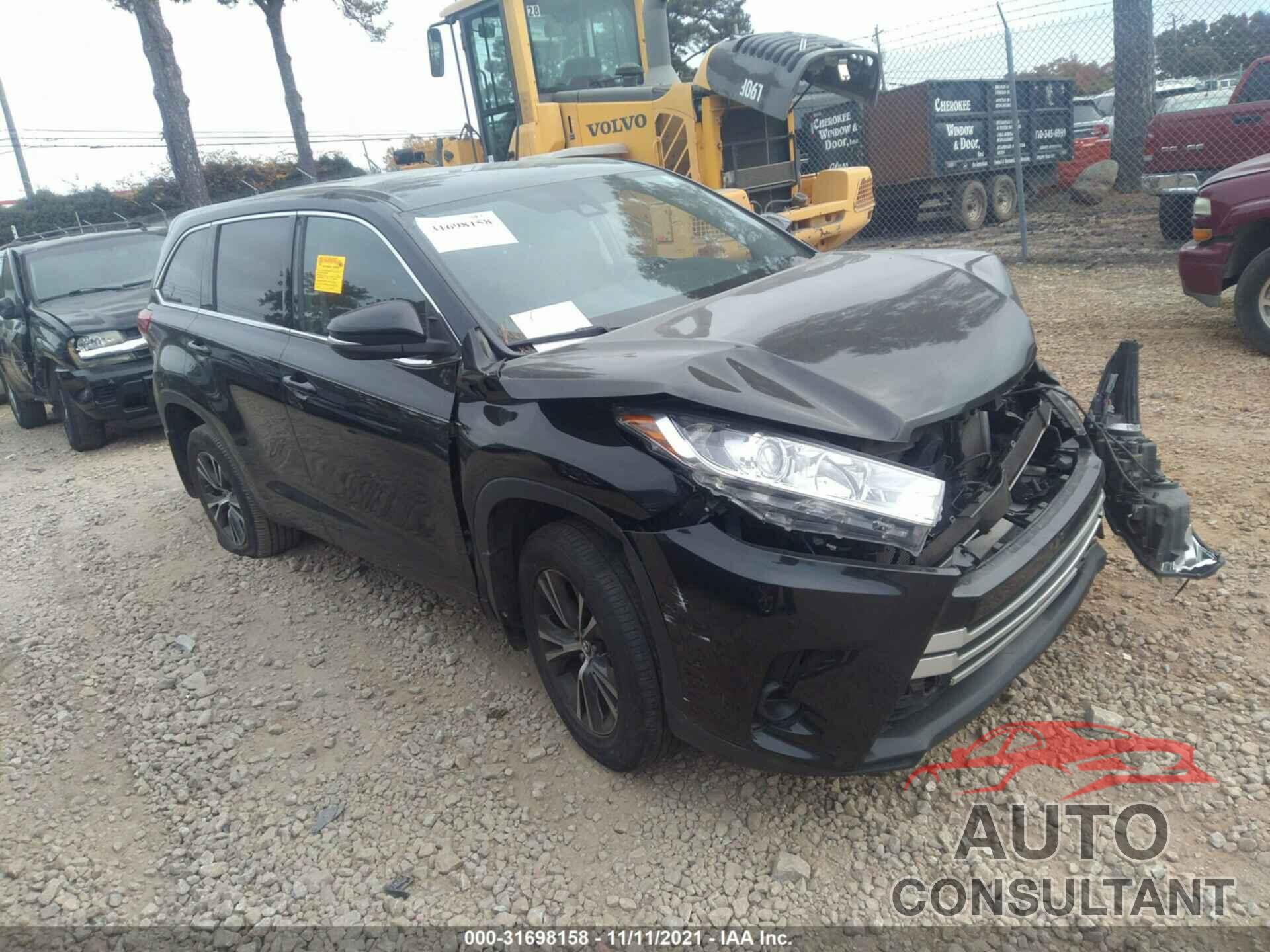 TOYOTA HIGHLANDER 2018 - 5TDBZRFH9JS818633