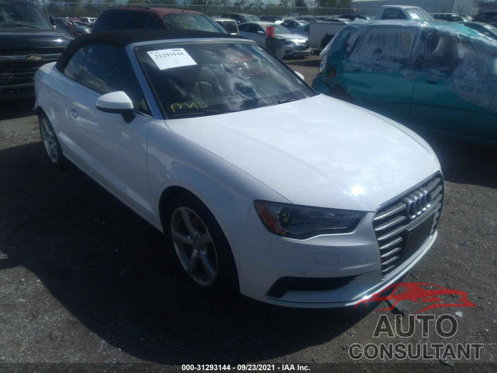 AUDI A3 2016 - WAU67LFF2G1102078