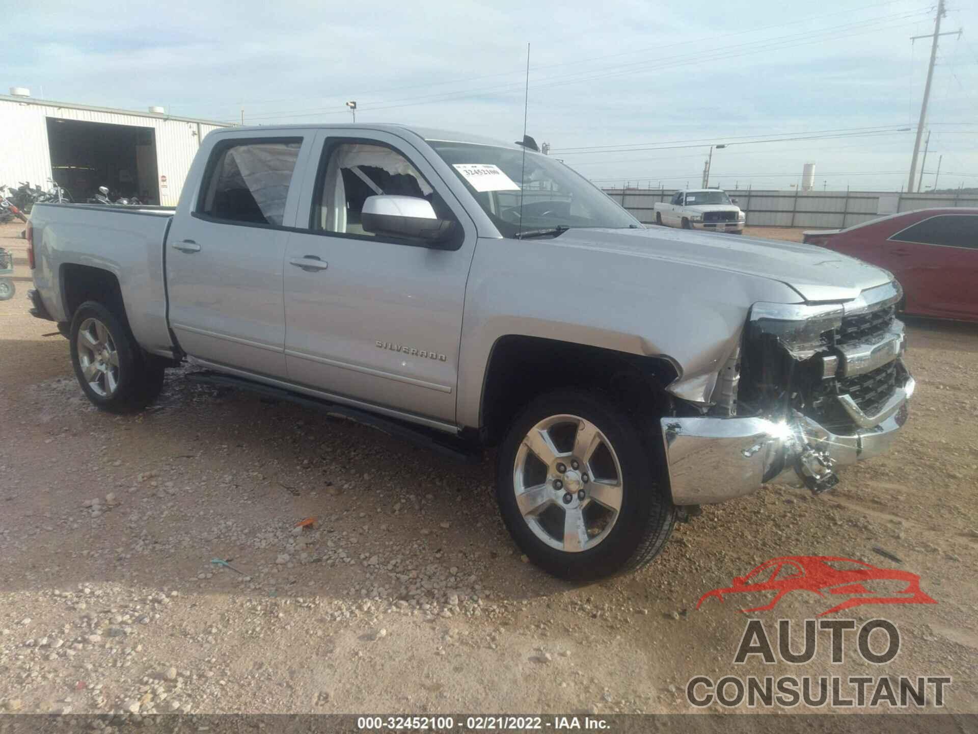 CHEVROLET SILVERADO 1500 2017 - 3GCPCREC8HG185404