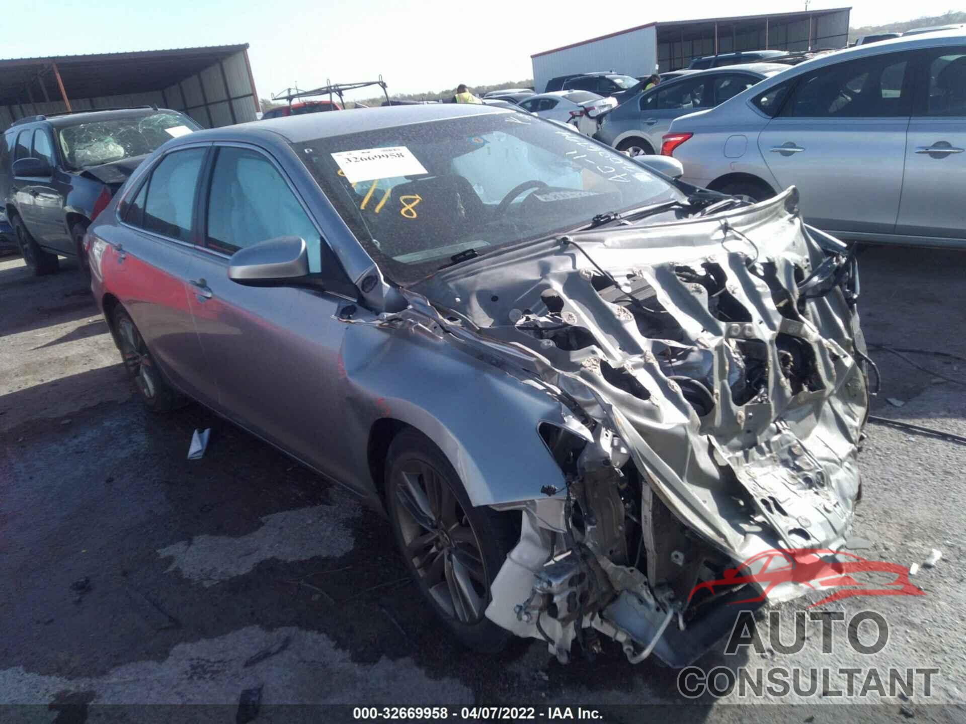 TOYOTA CAMRY 2016 - 4T1BF1FK1GU227511